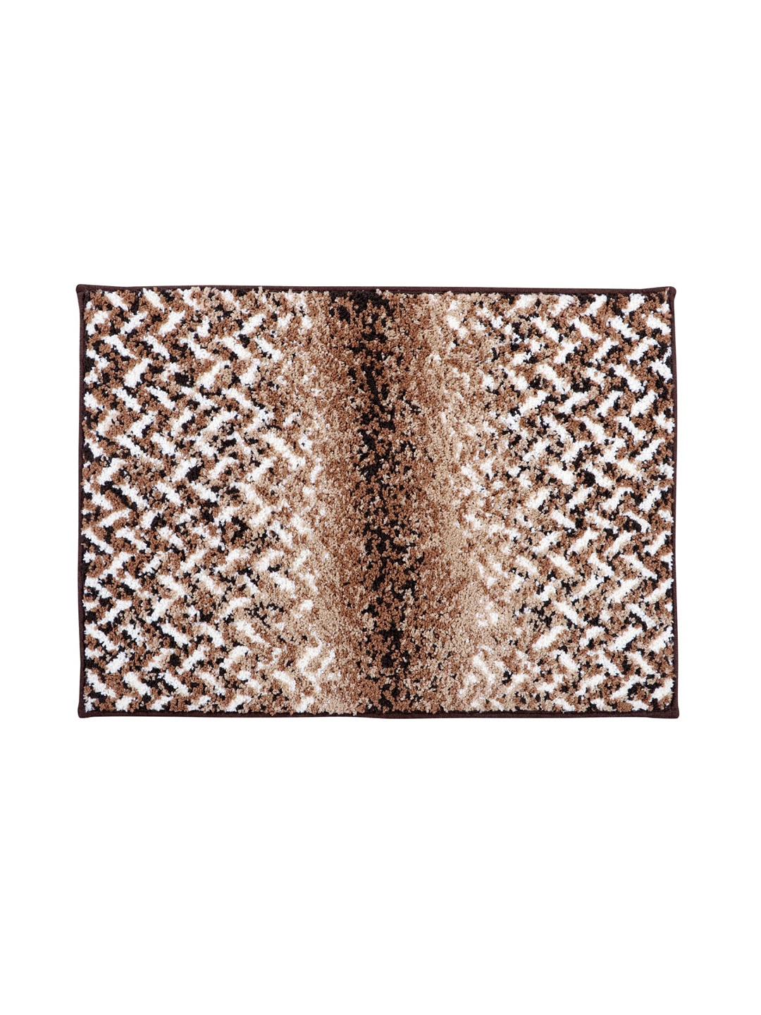 

Pano Brown Printed 2000 GSM Anti-Skid Polyester Bath Mat