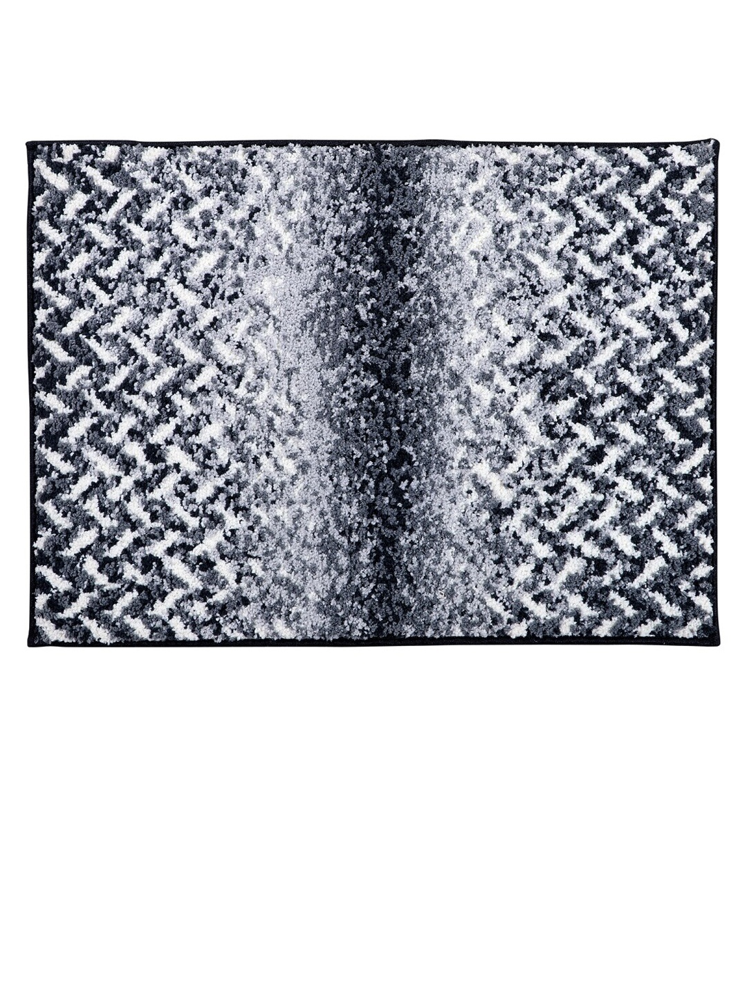 

Pano Grey Self-Design 2000 GSM Bath Rugs