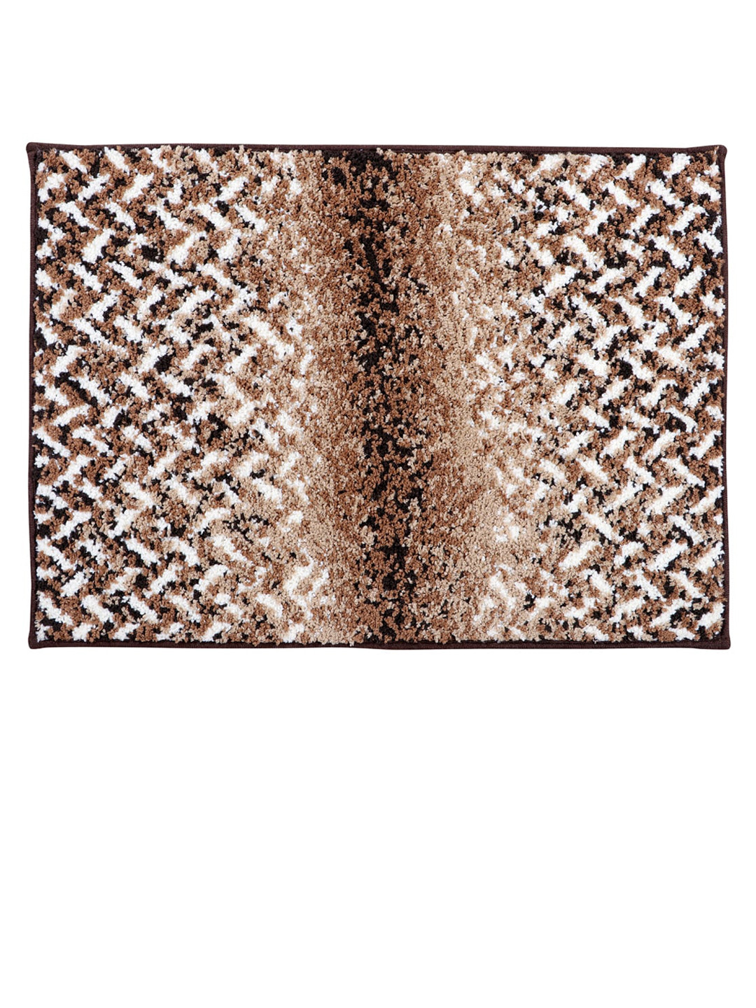 

Pano Brown Self-Design GSM 2000 Bath Rug