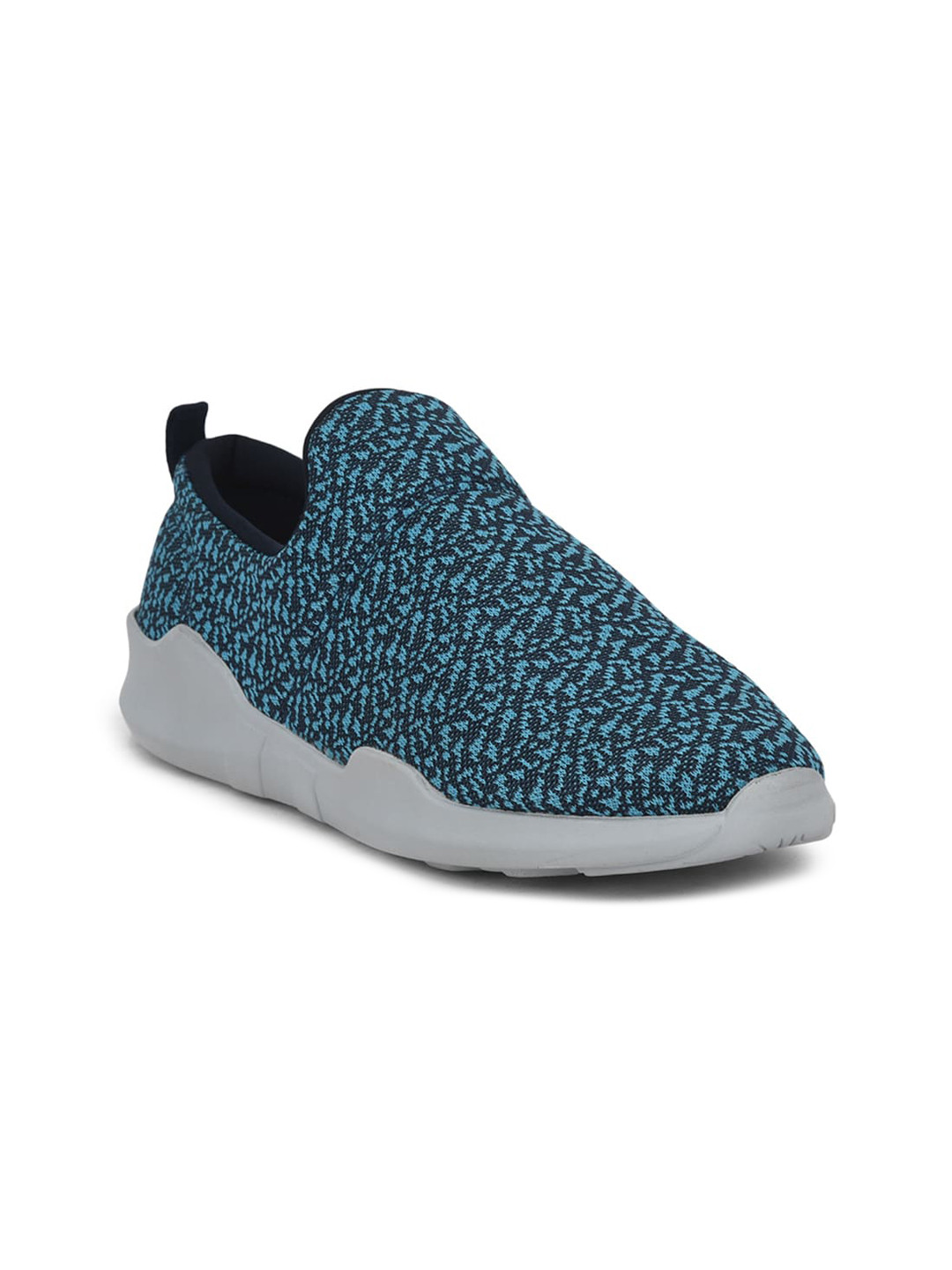 

Liberty Women Green Woven Design Slip-On Sneakers