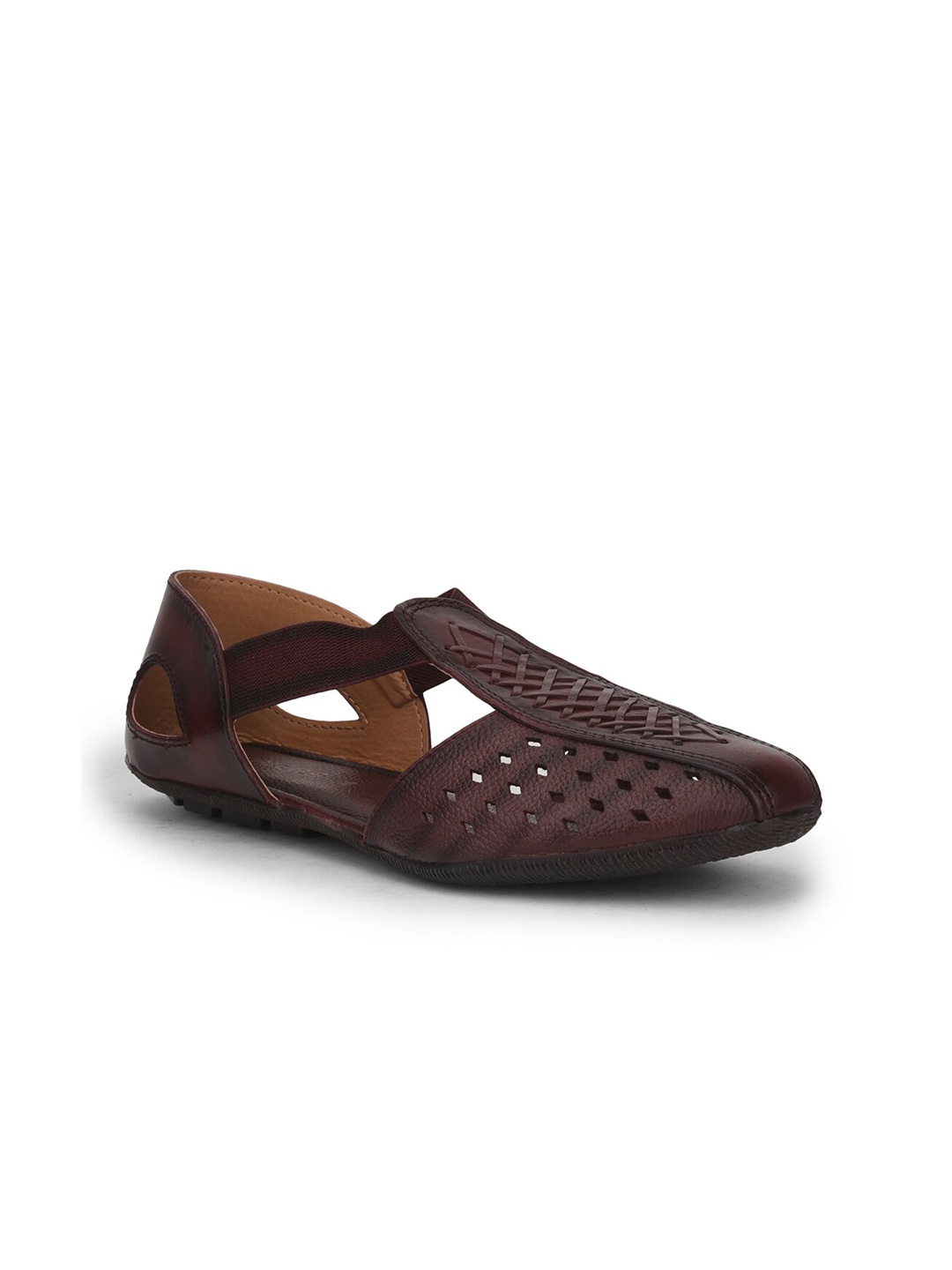 

Liberty Women Laser Cuts Ballerinas, Coffee brown