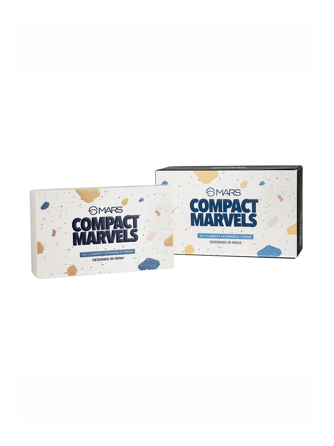 

MARS 5 In 1 Compact Marvels 4 Powder & 1 Cream Compact Powder 45g - Shade 02, Beige