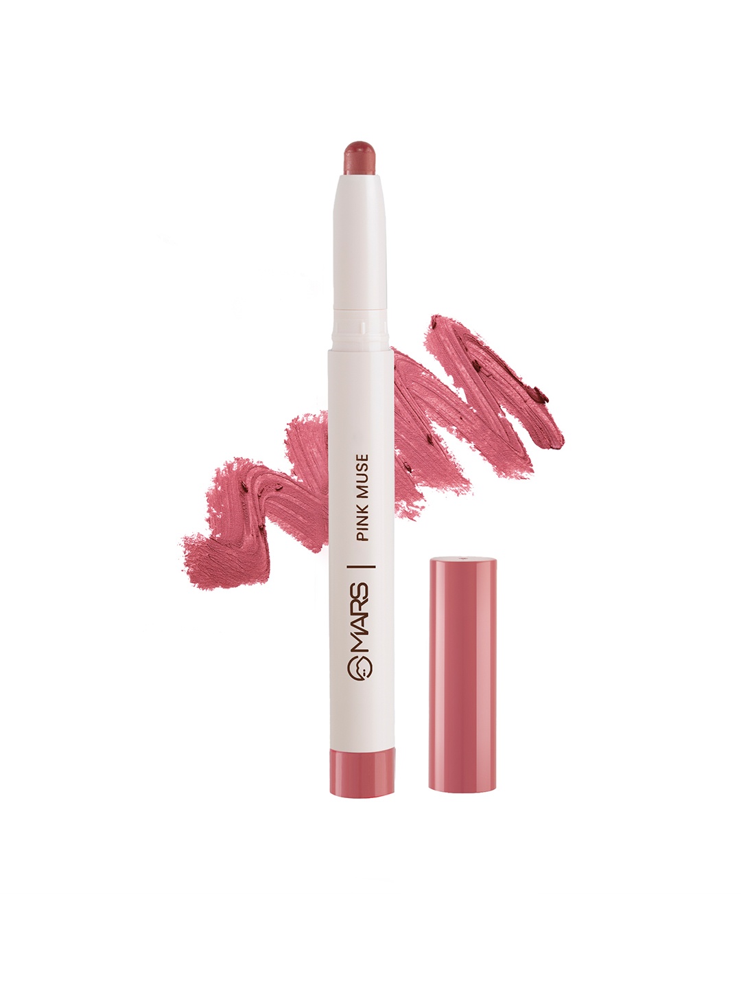 

MARS Non-Transfer Long Lasting Poppins Rotating Matte Lipstick 1.3g - Pink Muse 24