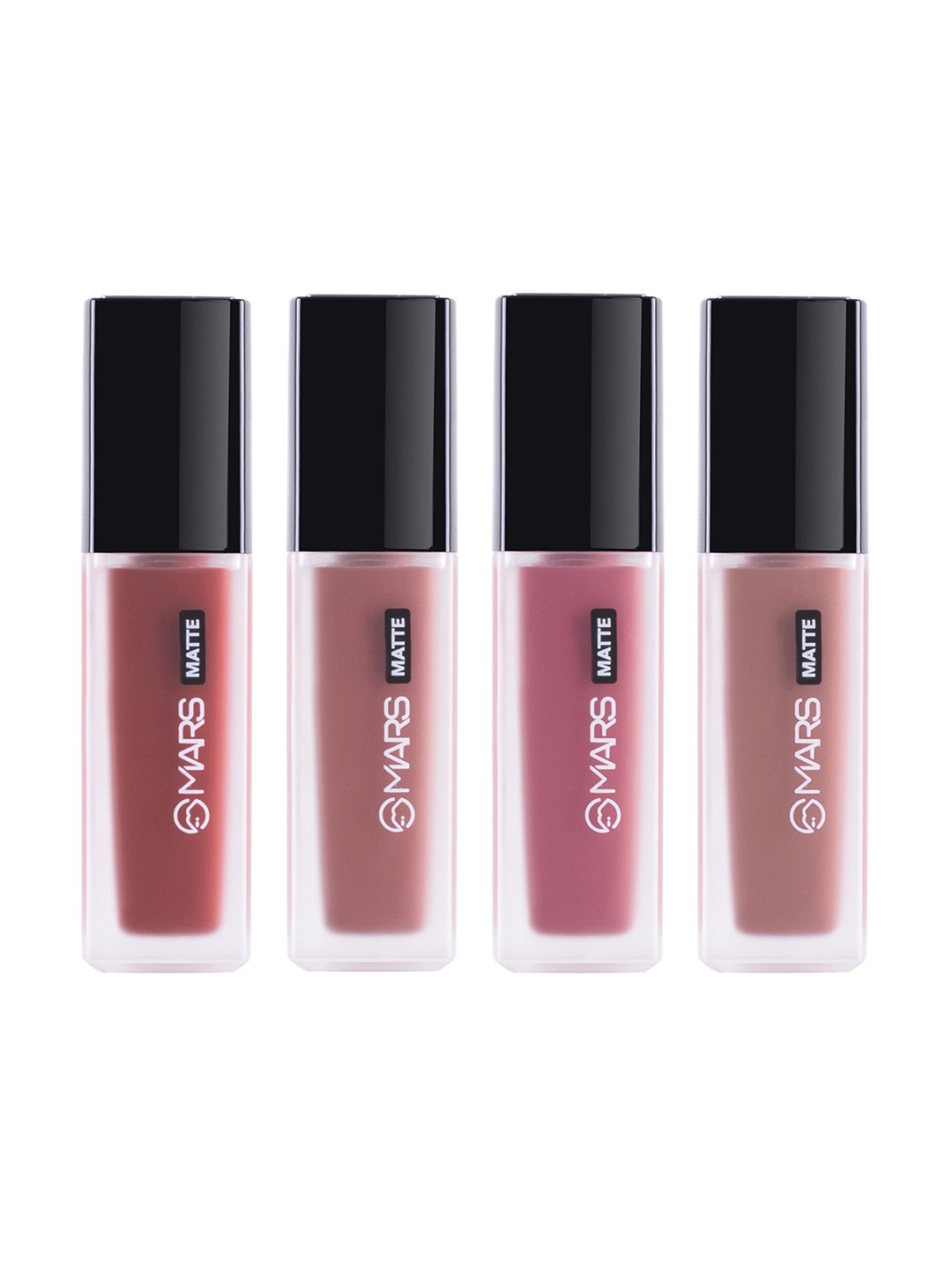 

MARS Set Of 4 Smudge Proof Long-Lasting Complete Matte Liquid Lipsticks 18gm, Multi