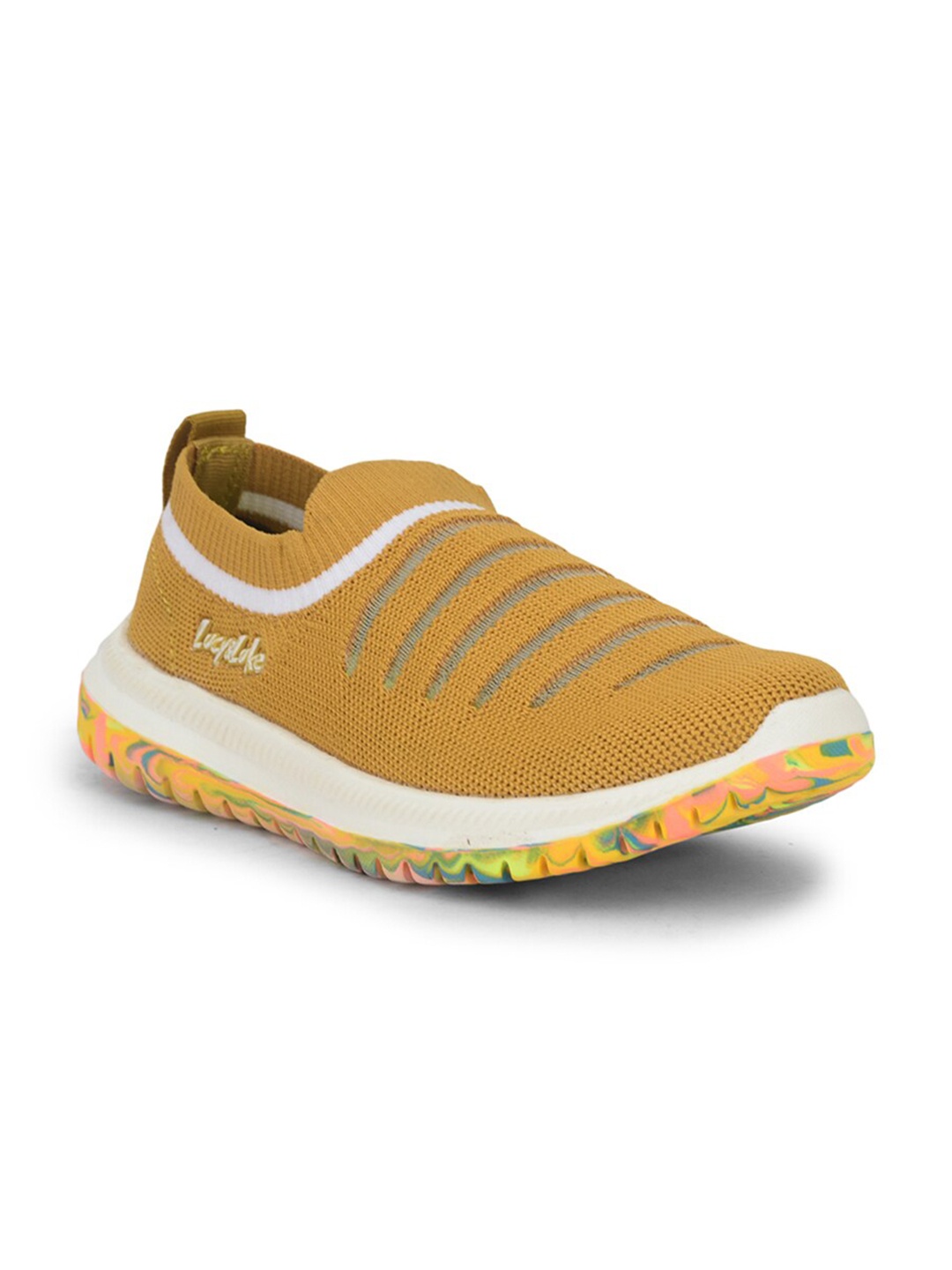 

Liberty Kids Yellow Mesh Running Non-Marking Sports Shoes