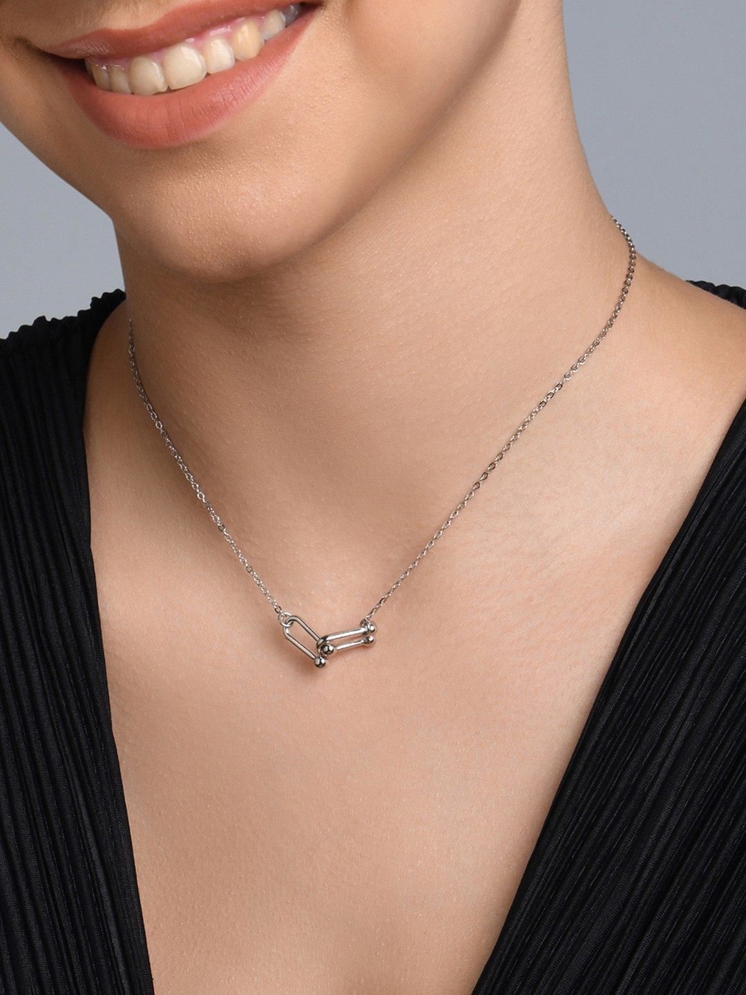 

ToniQ Silver-Plated Necklace
