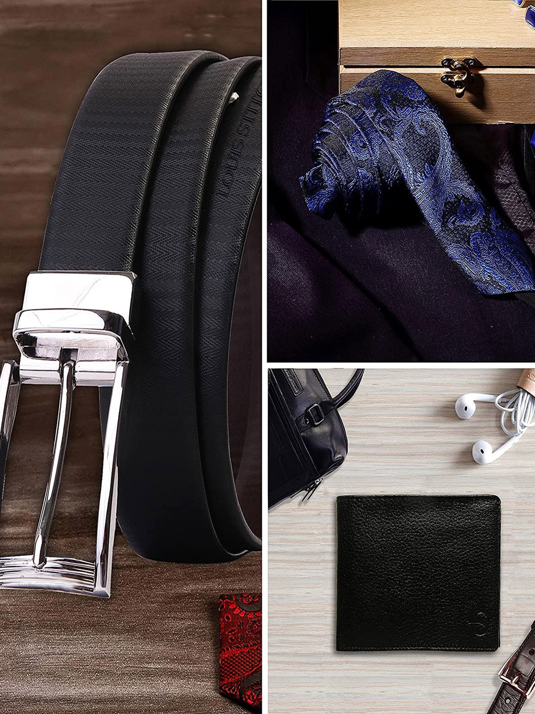 

LOUIS STITCH Men Blue Accessory Gift Set