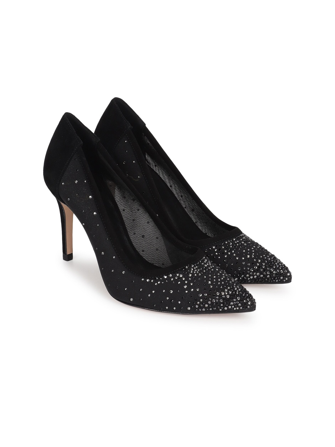 

Ted Baker Black Embellished Stiletto Pumps