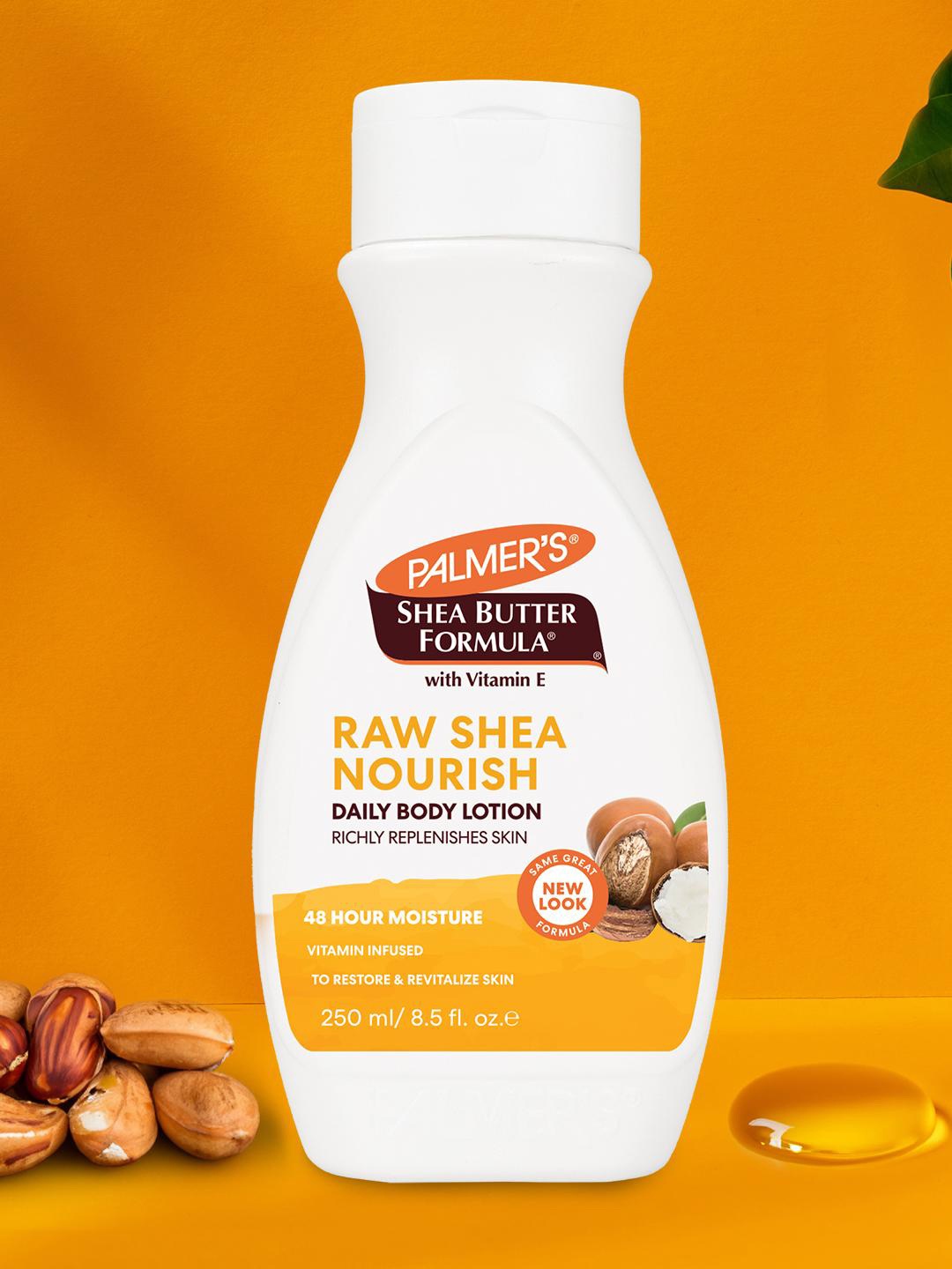 

Palmer's Raw Shea Nourish Daily Body Lotion with Vitamin E 250 ml, White