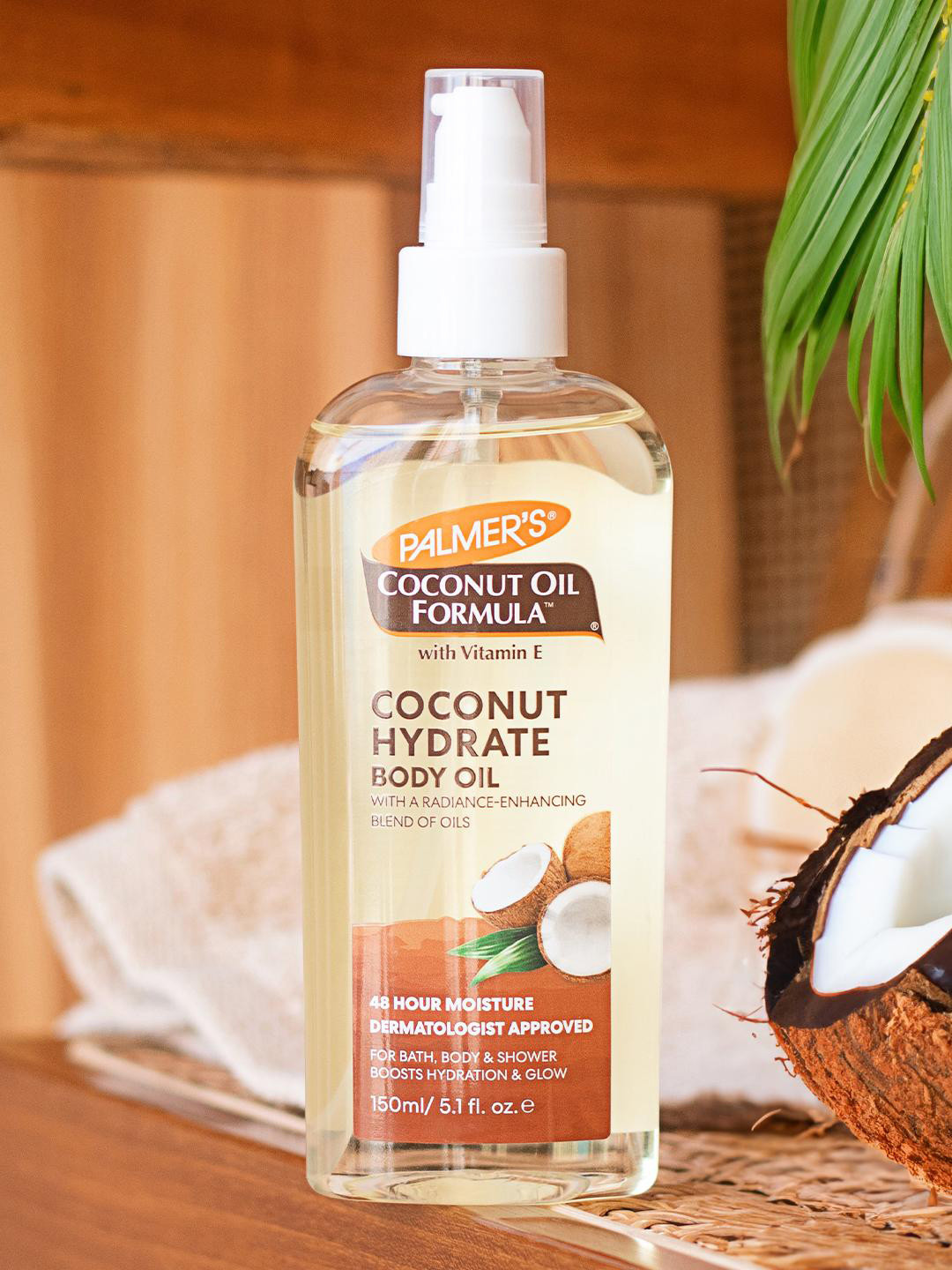 

Palmer's Coconut Hydrate Replenish Body Oil with Vitamin E 150 ml, Off white