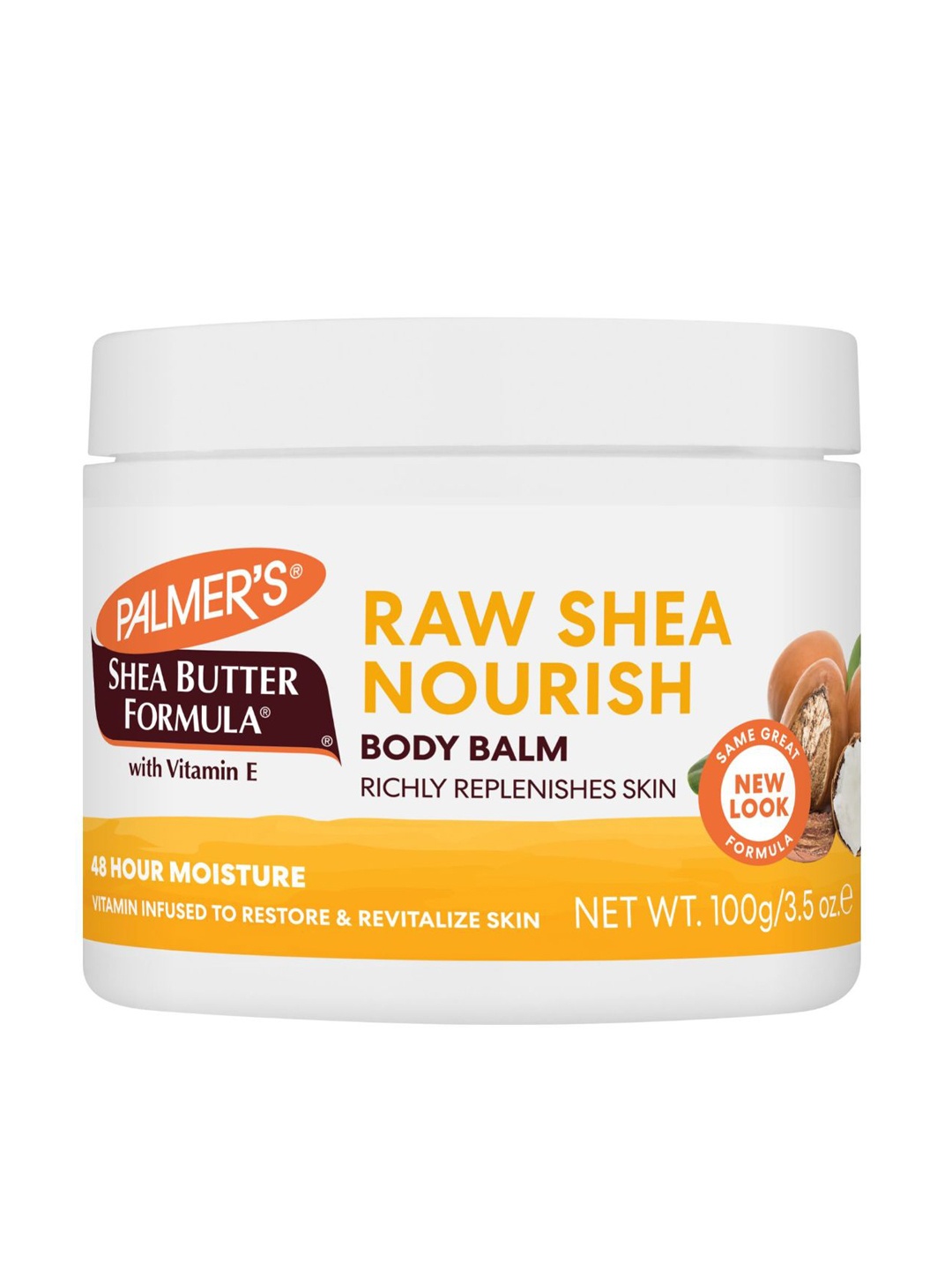 

Palmer's Shea Butter Formula with Vitamin E Raw Shea Nourish Body Balm 100gm, Transparent
