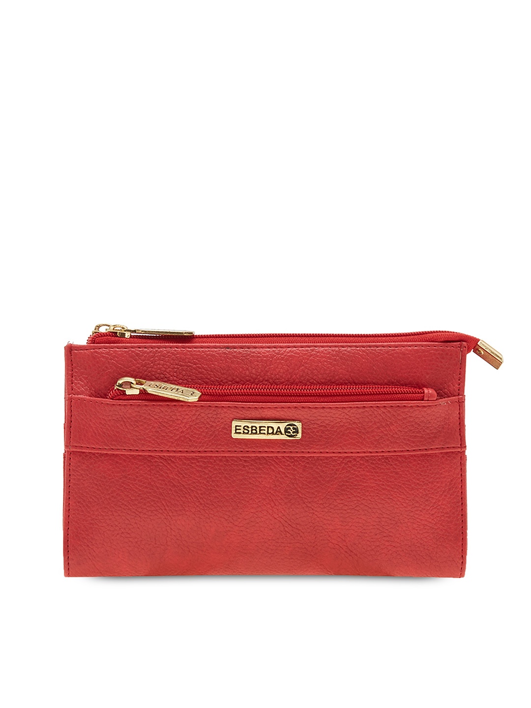 

ESBEDA Women Red Solid Two Fold Wallet