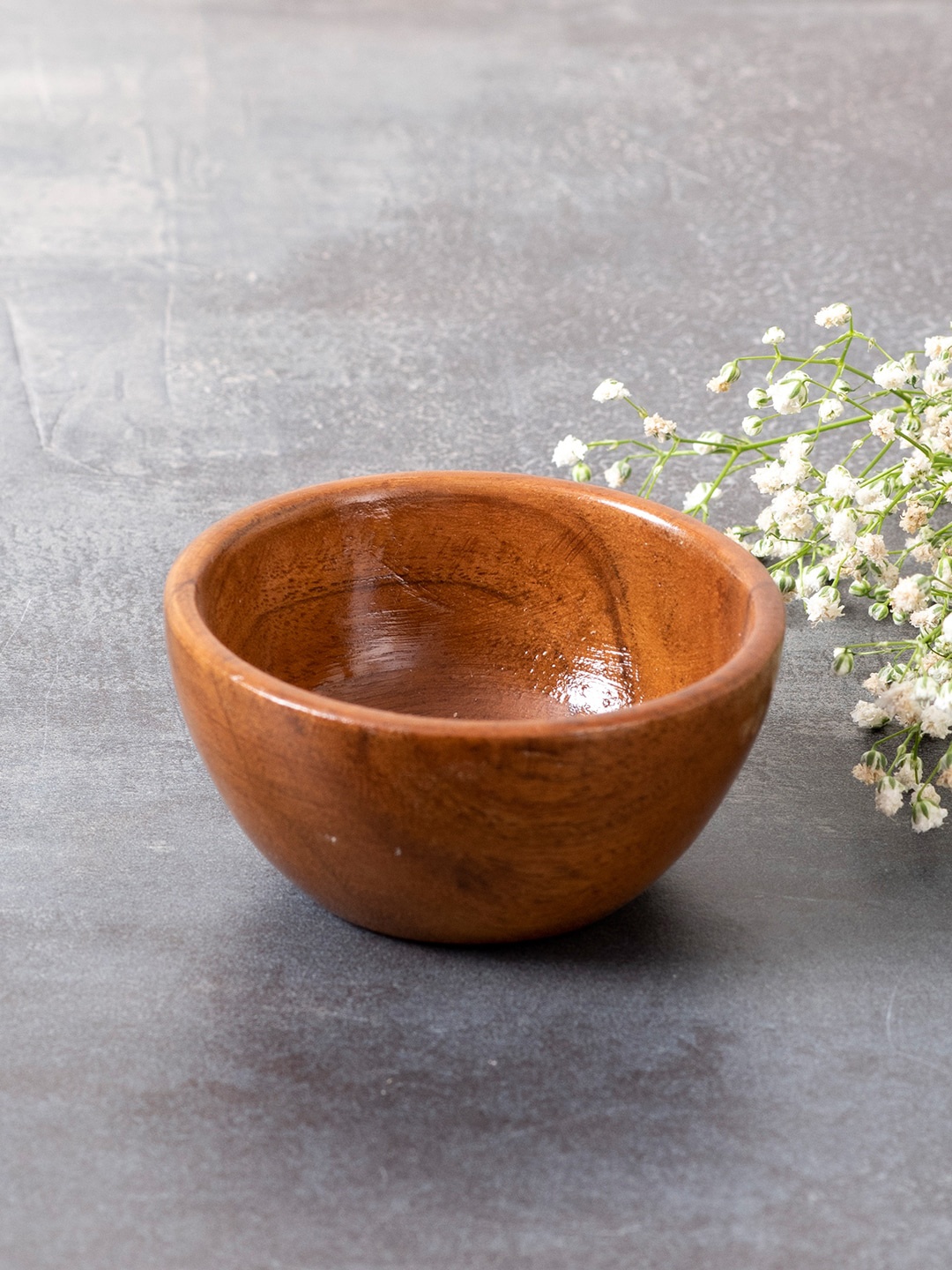 

nestroots Brown Solid Serving Bowls