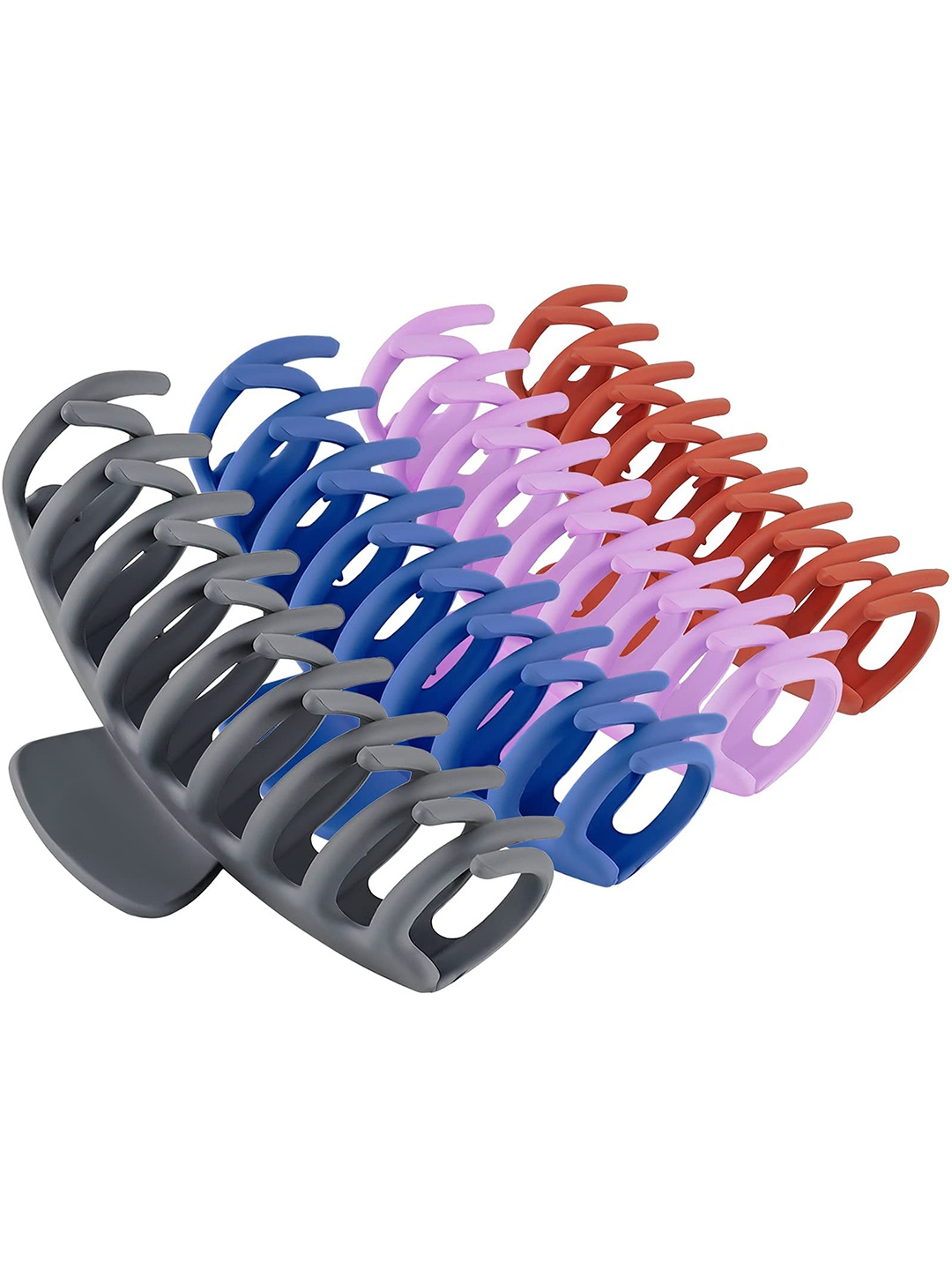 

FIMBUL Women Set of 4 Claw Clips, Blue