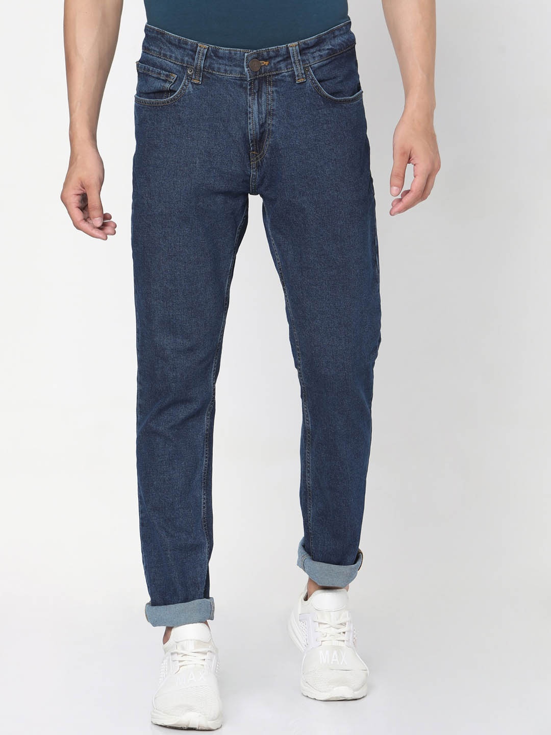 

SPYKAR Men Blue Slim Fit Low-Rise Jeans