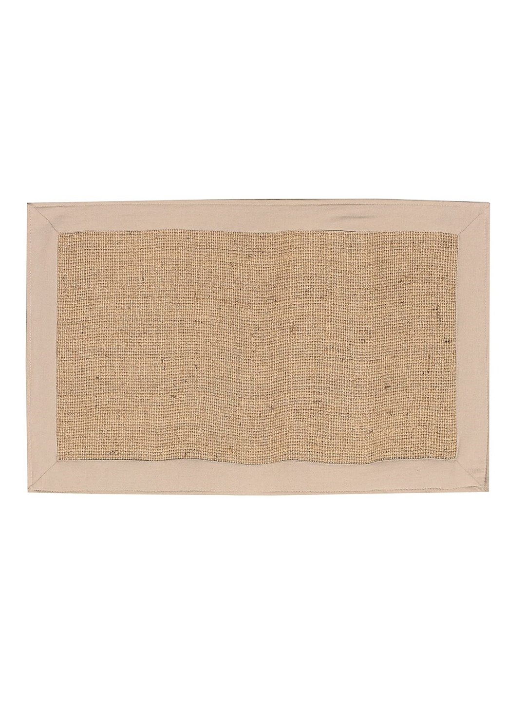 

Homitecture Beige Solid Anti Skid Beige Doormat With Rubber Backing