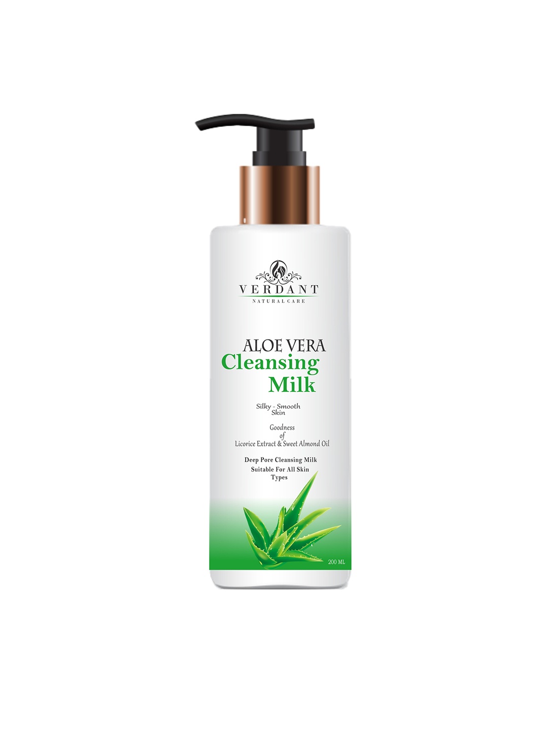 

Verdant Natural Care Aloe Vera Cleansing Milk 200 ml, Na