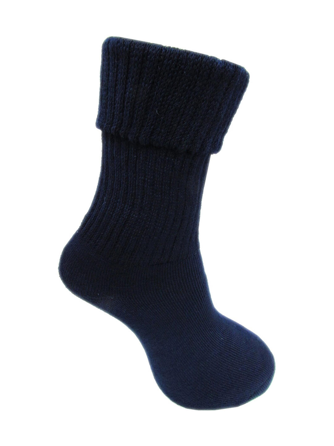 

RC. ROYAL CLASS Women Navy Blue Solid Above Ankle Length Socks