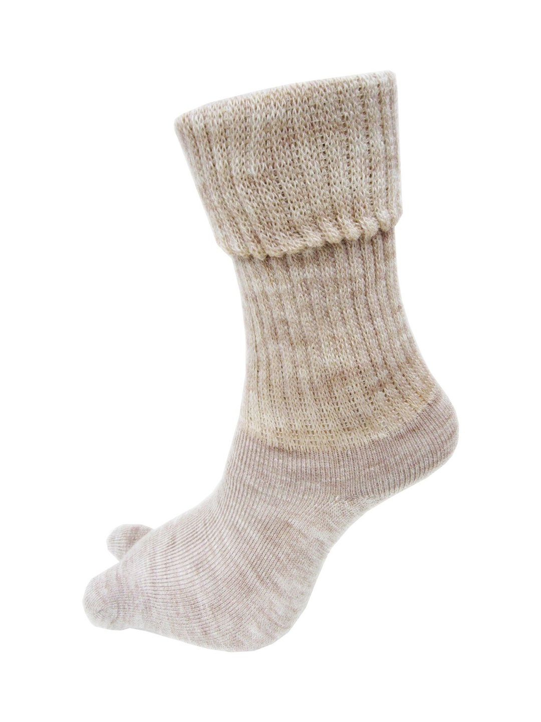 

RC. ROYAL CLASS Women Beige Solid Calf-Length Socks