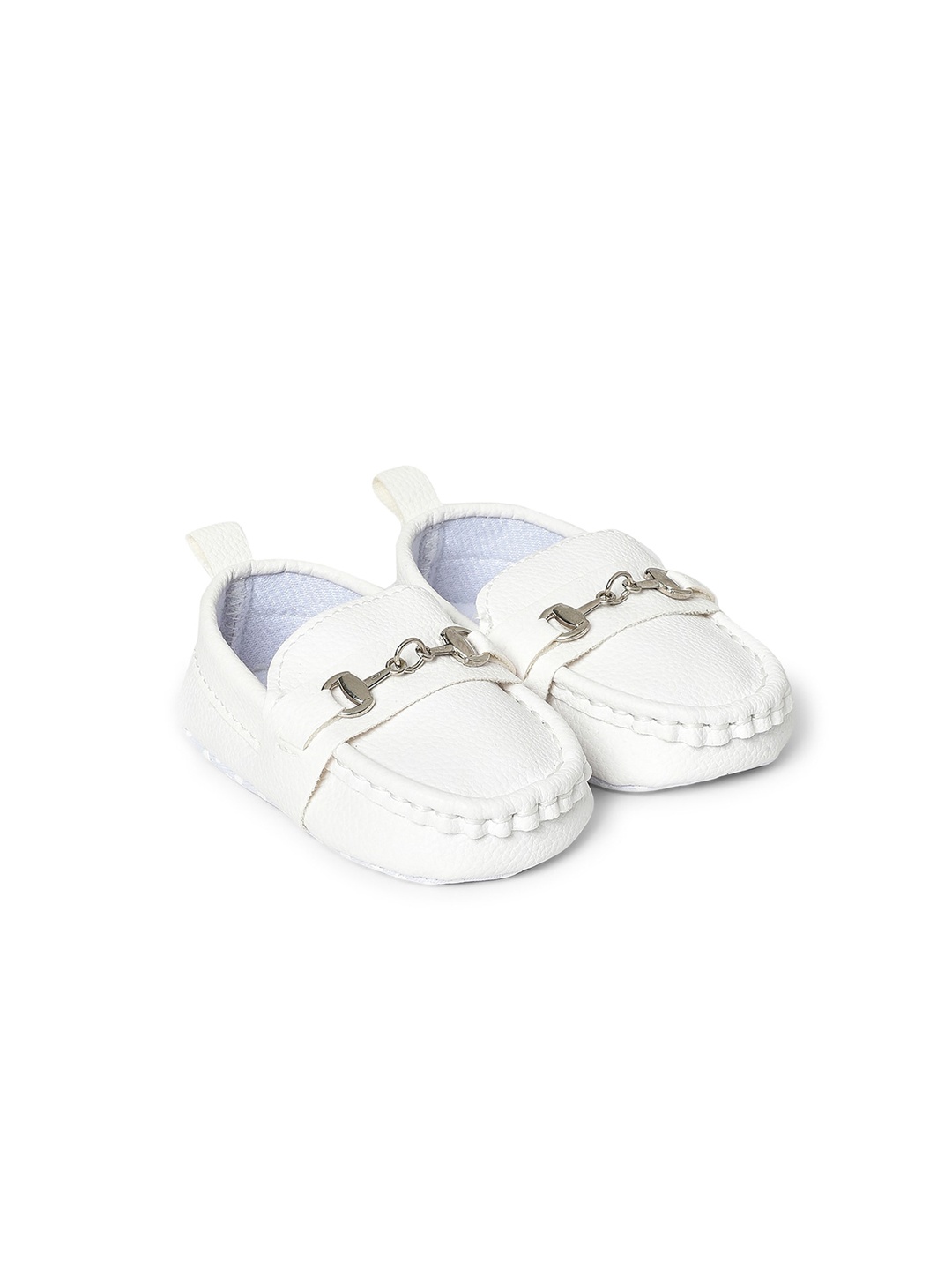 

MiArcus Infants White Loafers