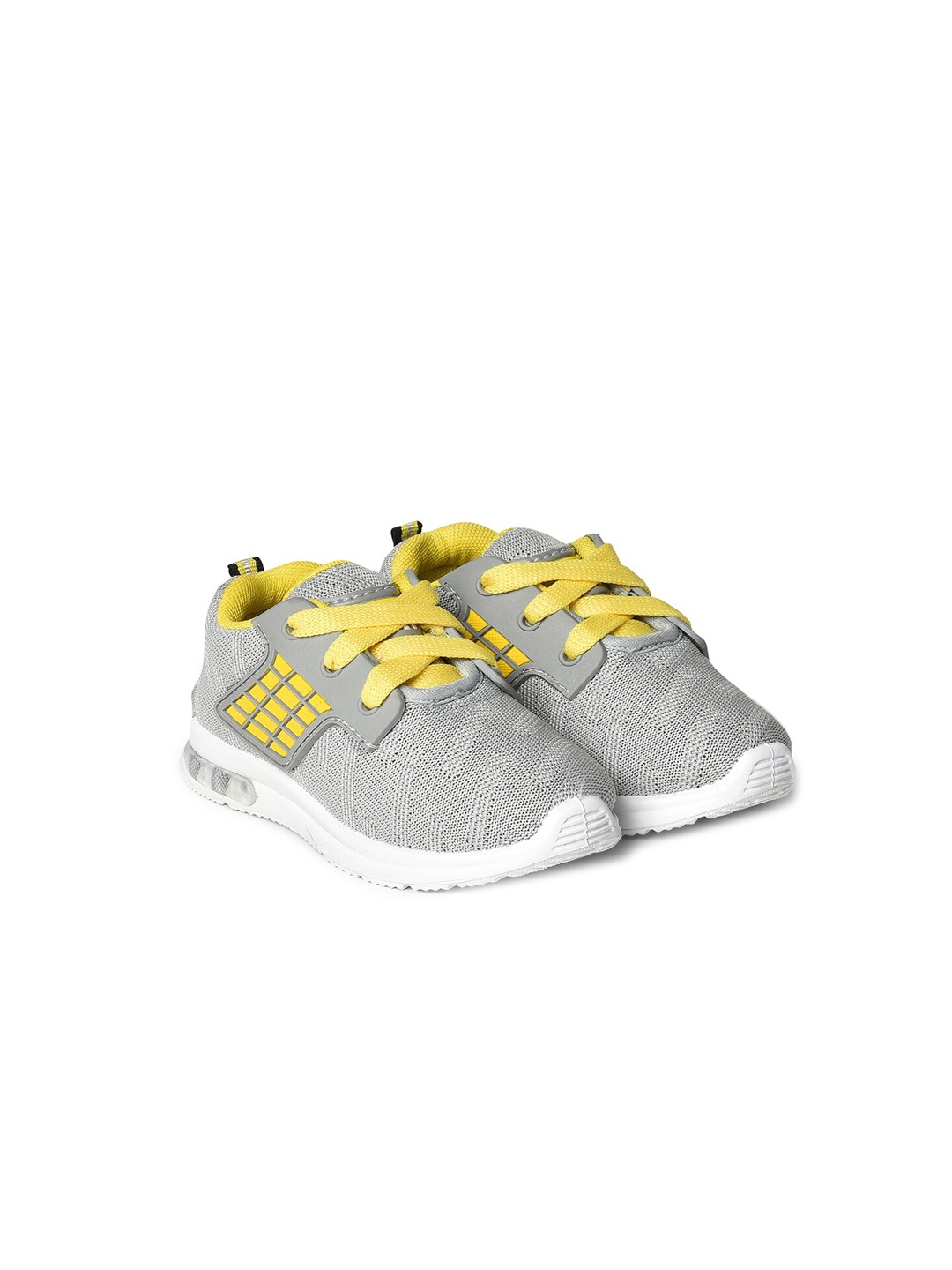 

MiArcus Infants Grey Woven Design Sneakers