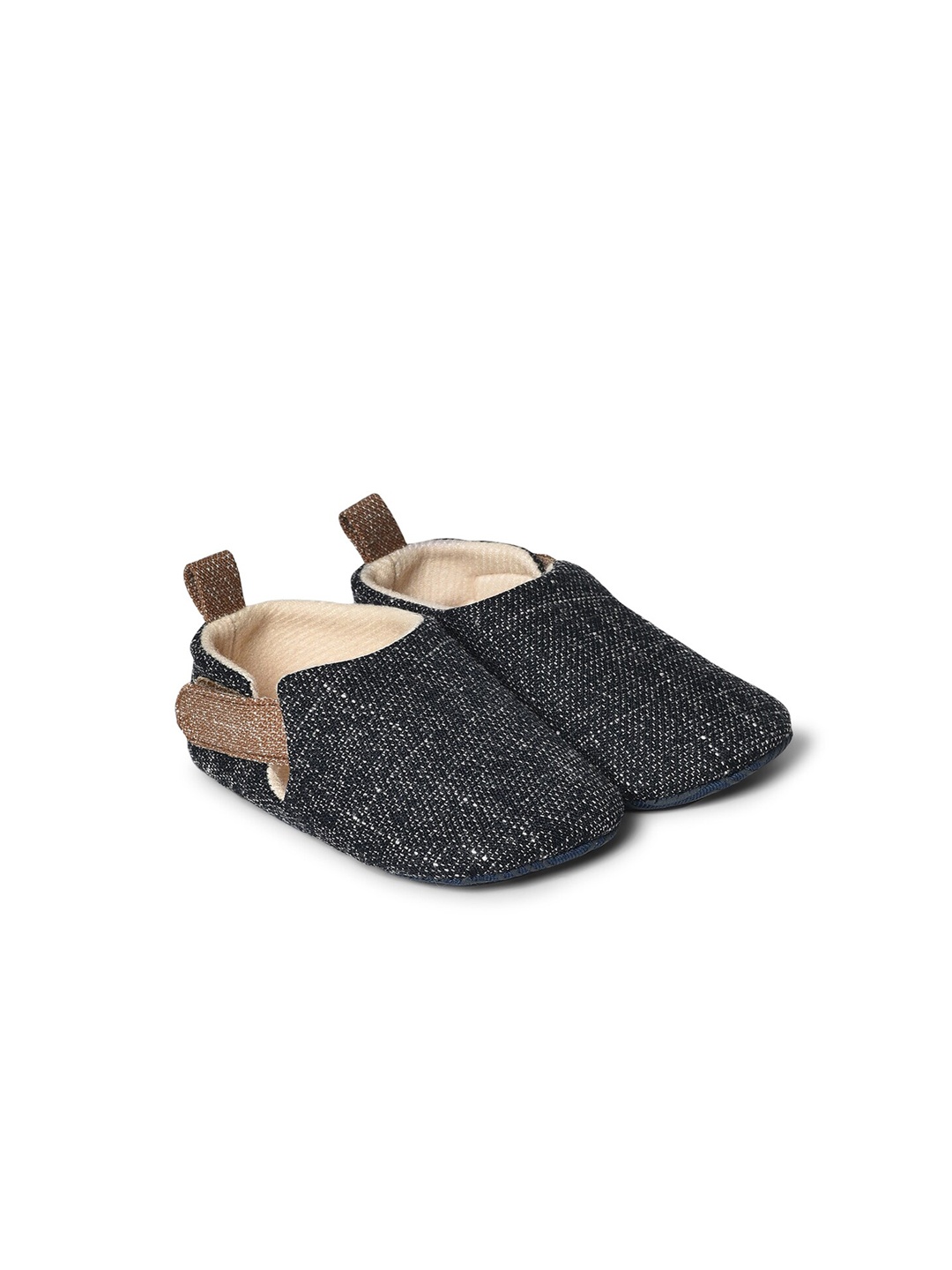 

MiArcus Infant Blue Solid Cotton Booties