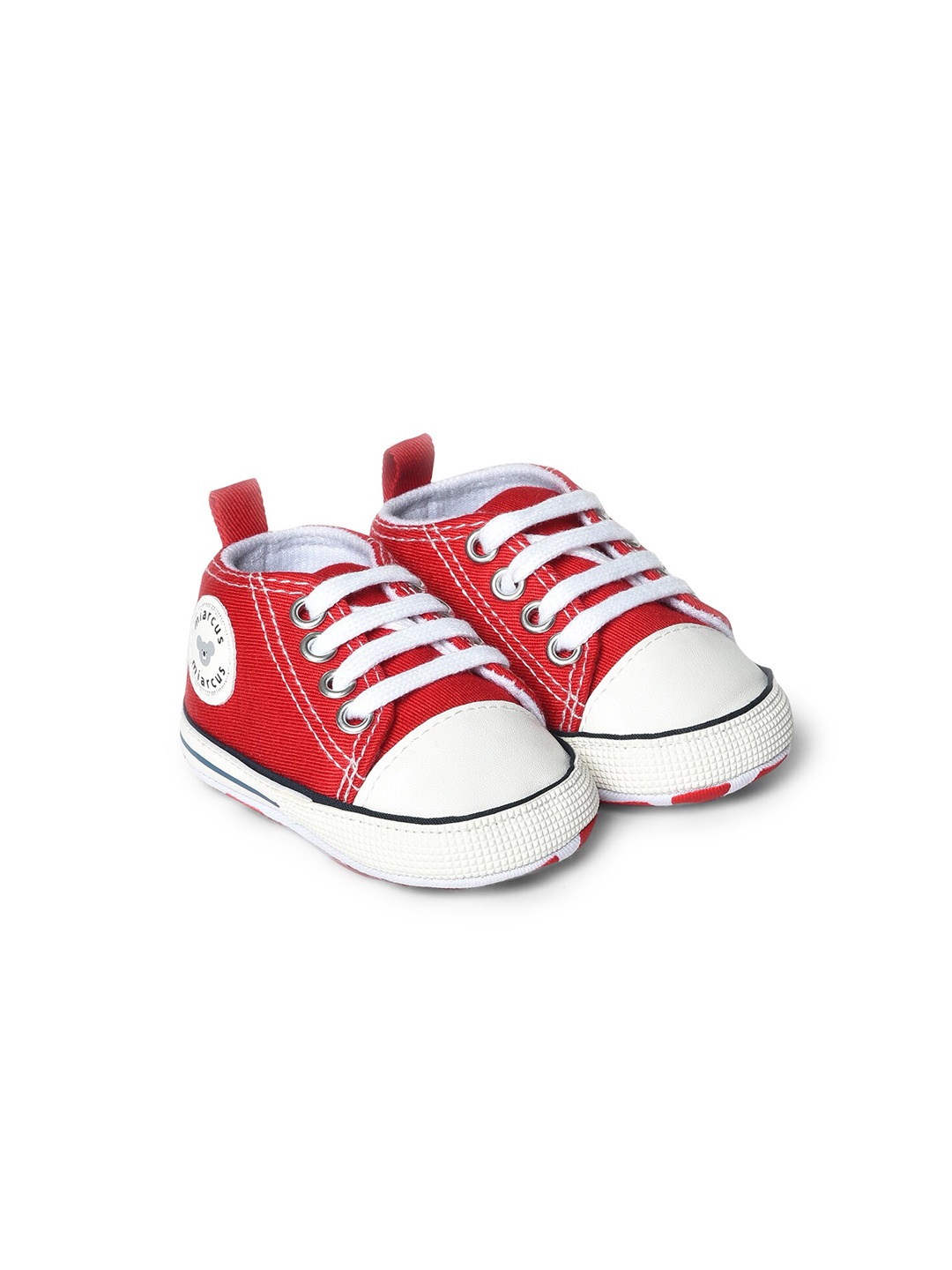 

MiArcus Infants Colourblocked Mid-Top Sneakers, Red