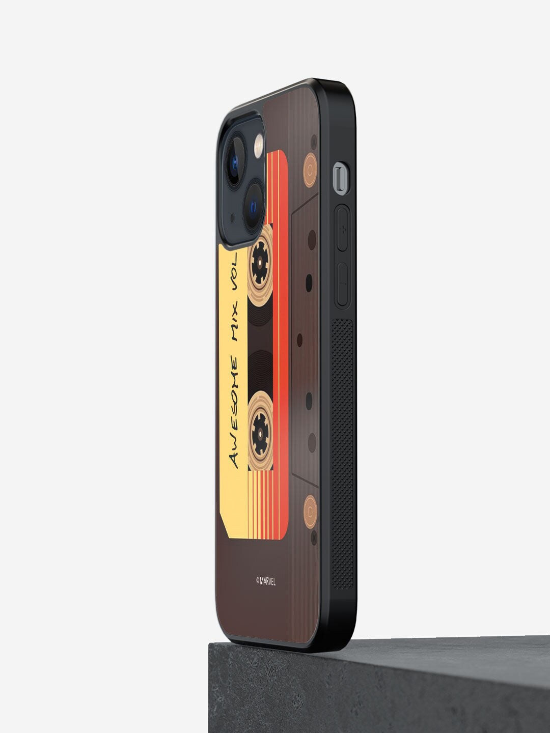 

macmerise Brown & Yellow Typography Printed iPhone 13 Bumper Case