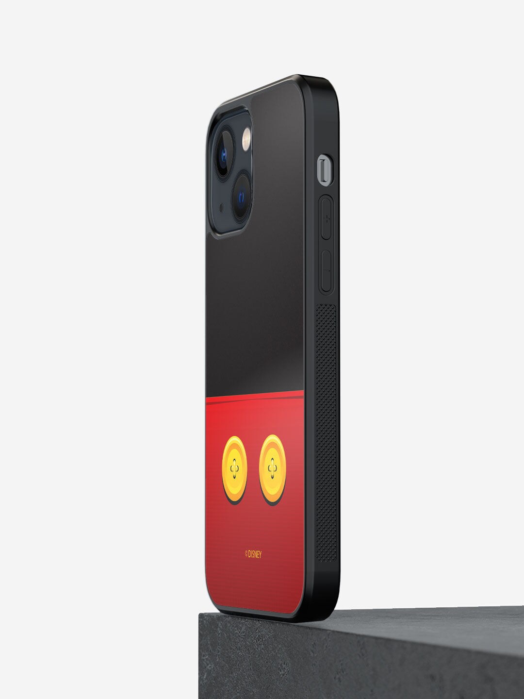 

macmerise Black & Red Quirky Printed iPhone 13 Phone Back Case