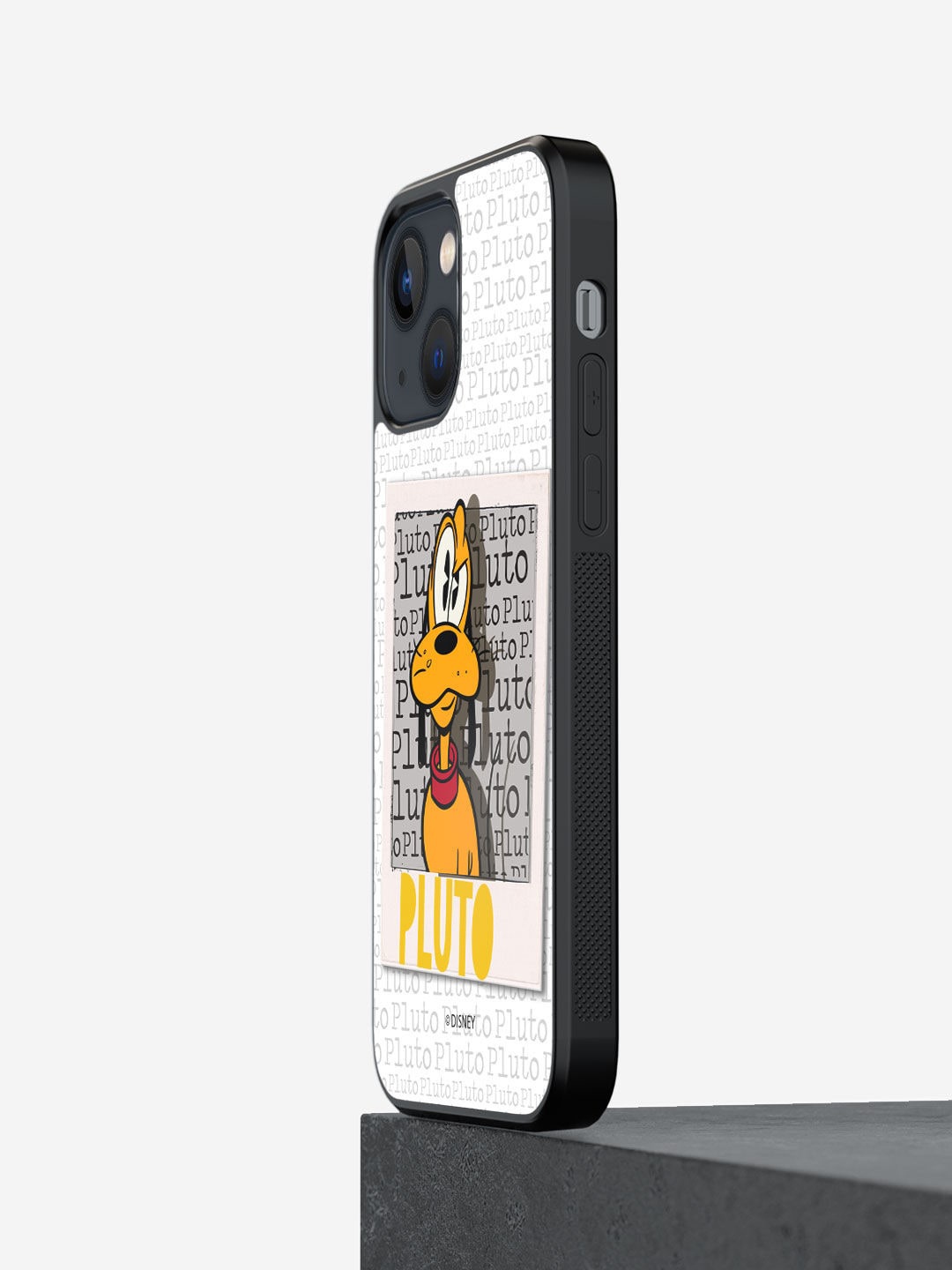 

macmerise Yellow & White Hello Mr Pluto Printed iPhone 13 Bumper Mobile Phone Case