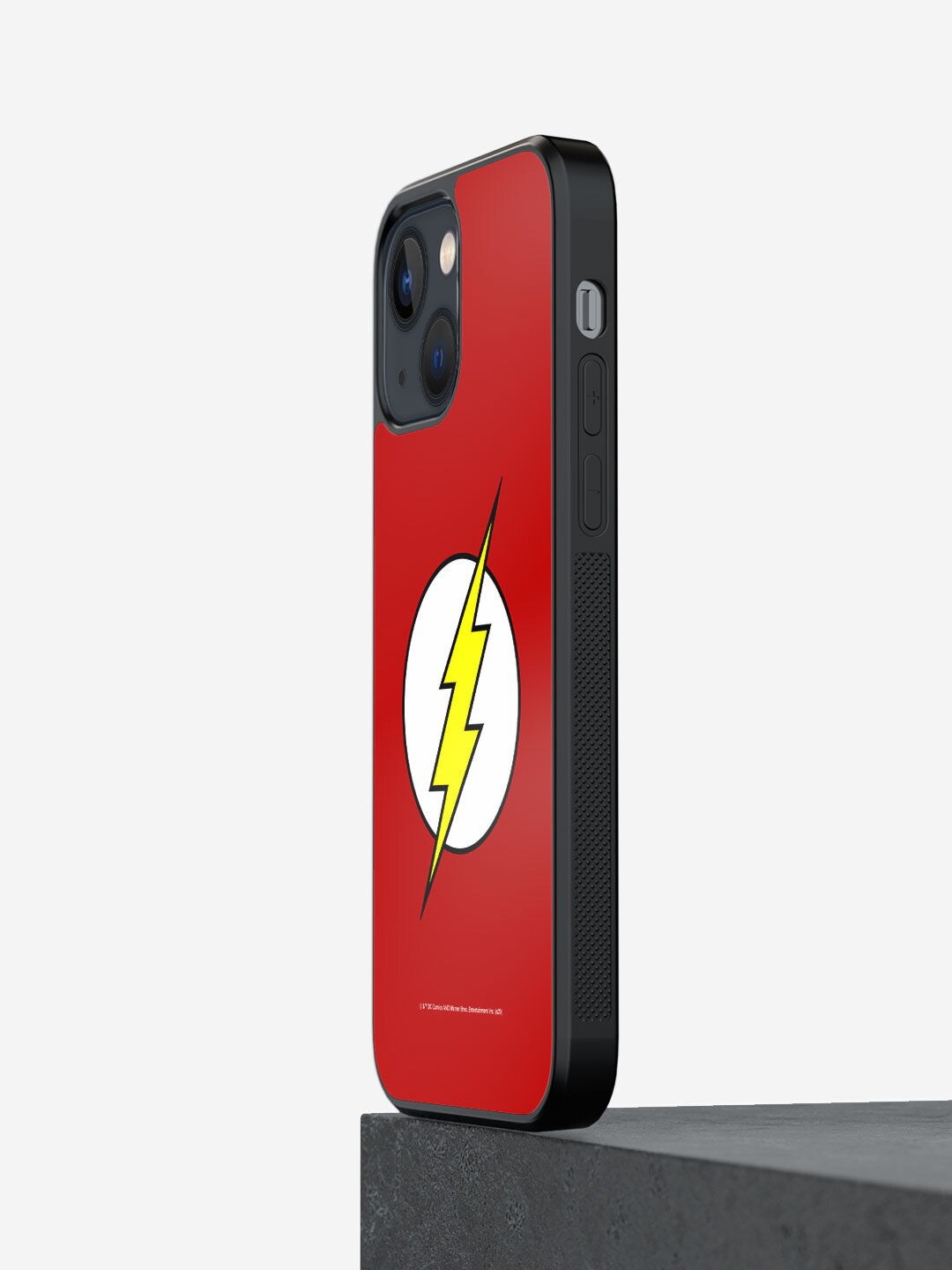 

macmerise Yellow & Red Logo Flash Printed iPhone 13 Bumper Mobile Phone Case