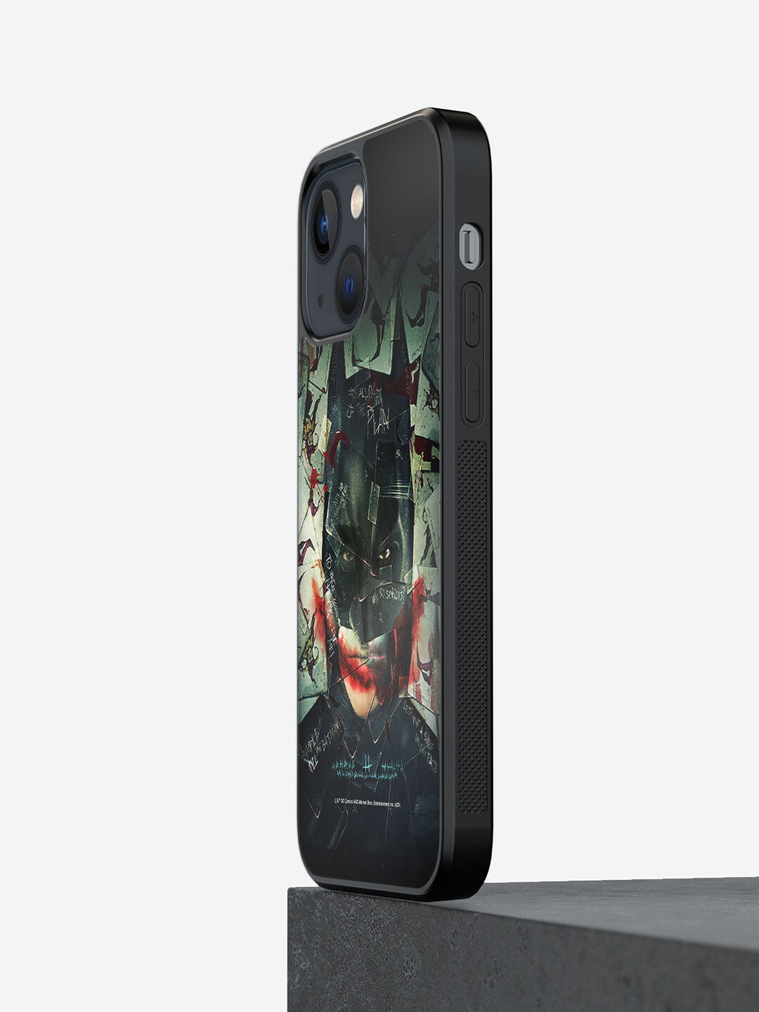 

macmerise Black & Green Bat Joker Printed iPhone 13 Bumper Mobile Phone Case