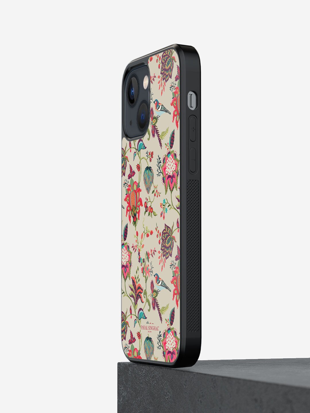 

macmerise Beige Printed Payal Singhal Chidiya iPhone 13 Bumper Case