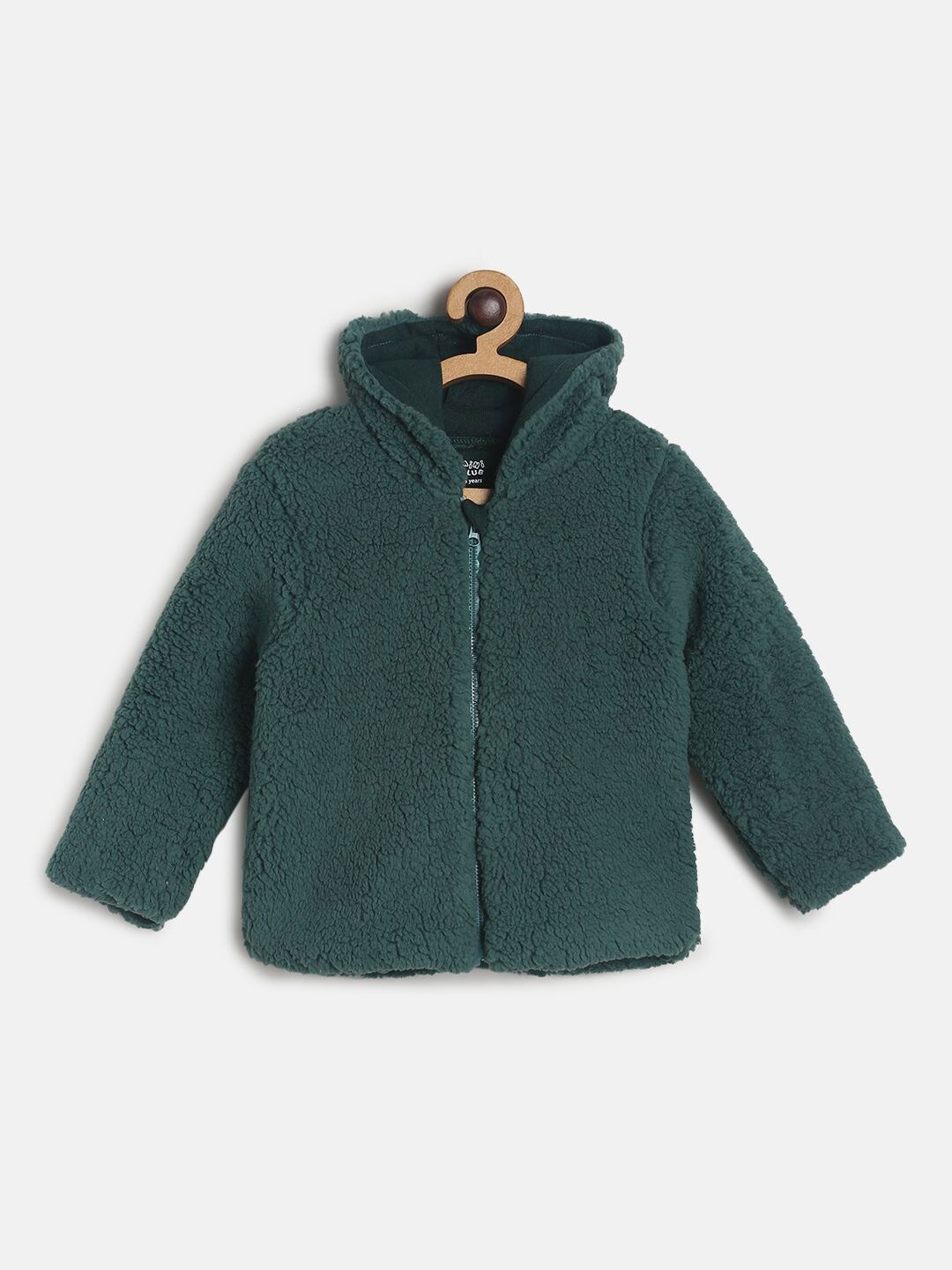 

MINI KLUB Boys Green Lightweight Open Front Jacket