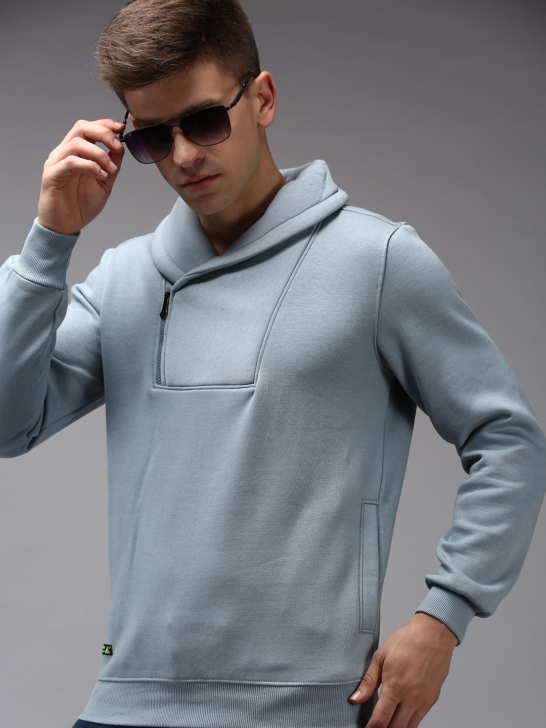 

SHOWOFF Men Blue Cotton Sweatshirt