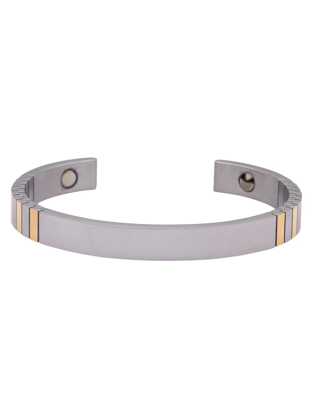 

The Tie Hub Men Silver-Toned Wraparound Bracelet