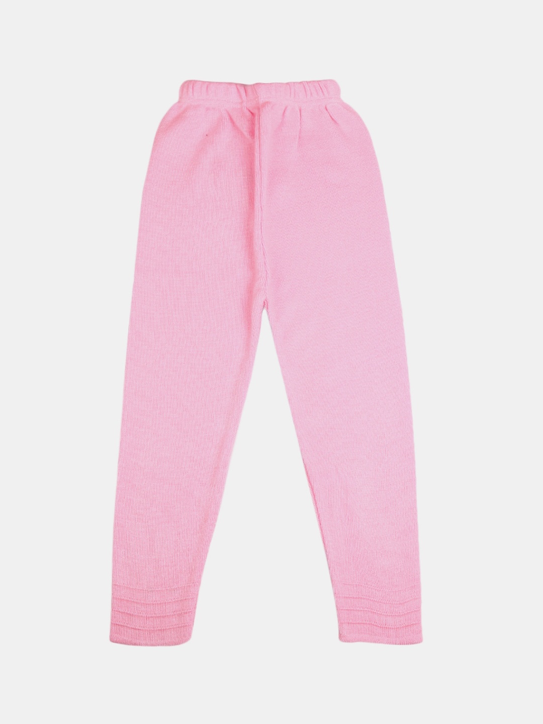 

V-Mart Girls Pink Solid Cotton Ankle-Length Leggings