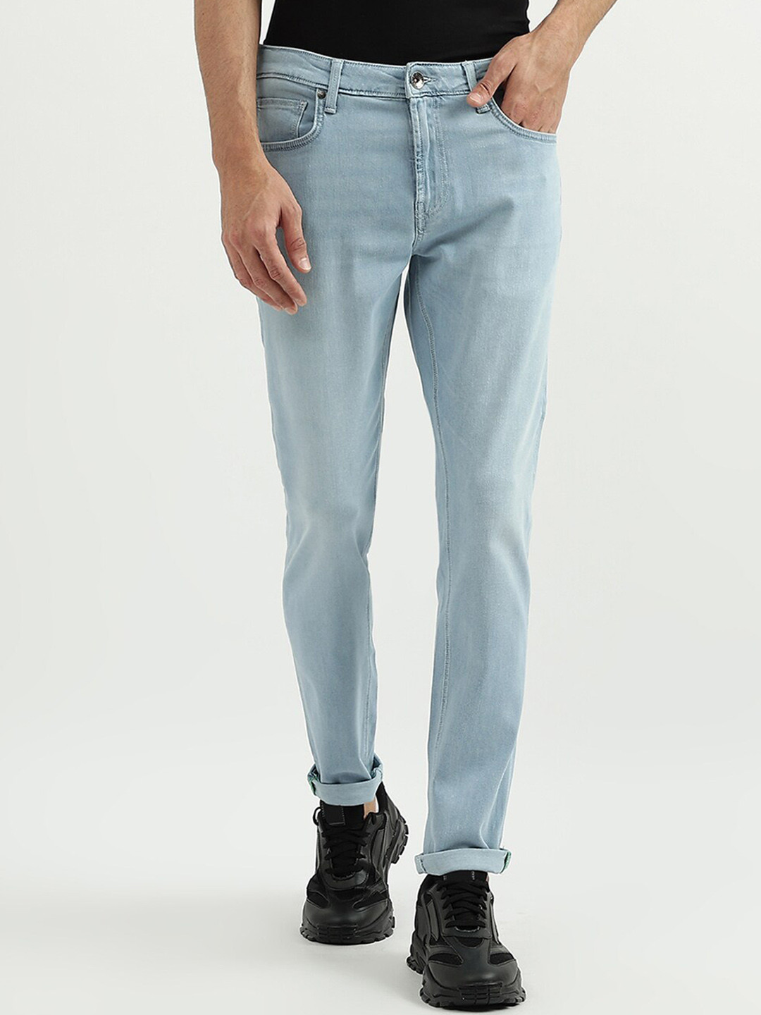 

United Colors of Benetton Men Blue Skinny Fit Jeans