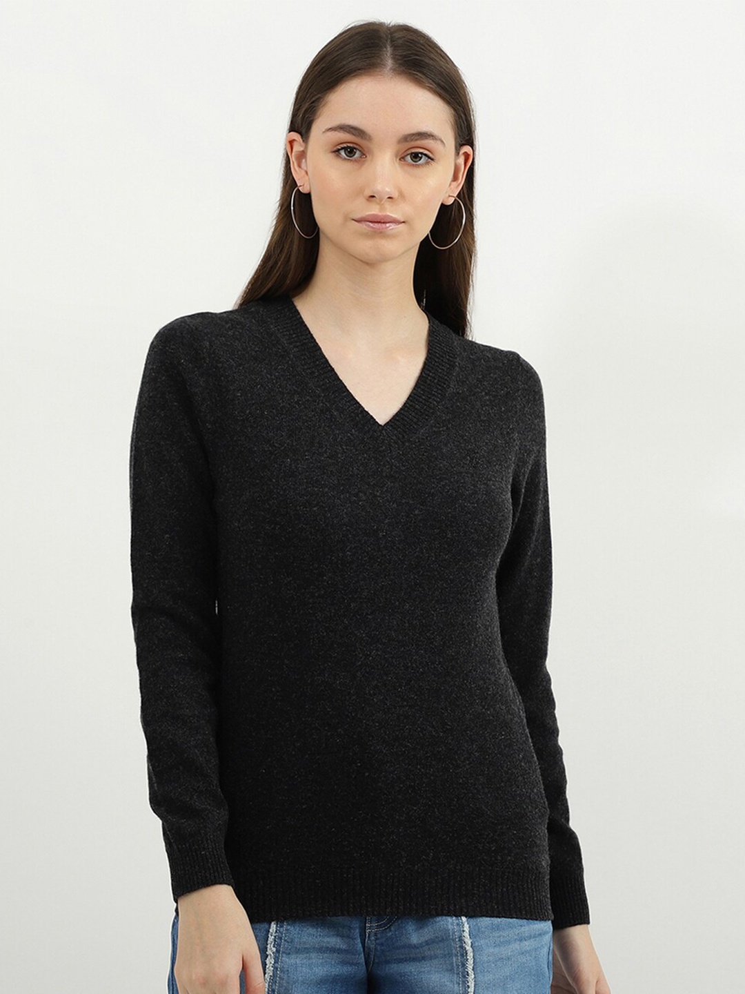 

United Colors of Benetton Women Black Pullover