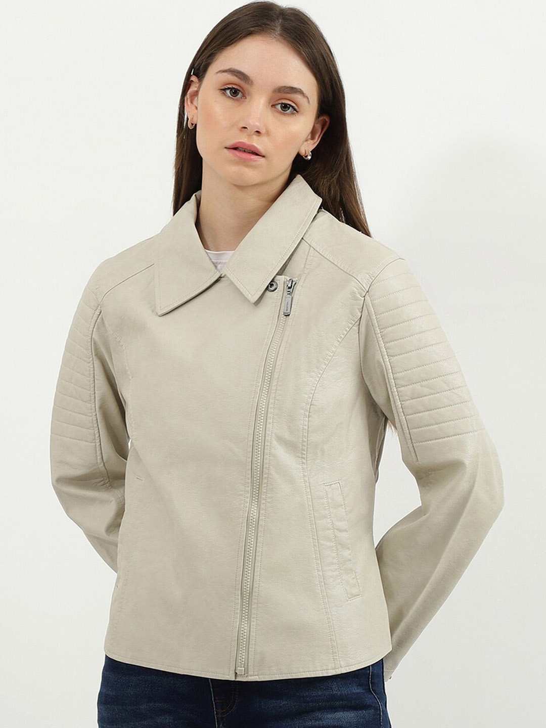 

United Colors of Benetton Women Off White Tailored Jacket