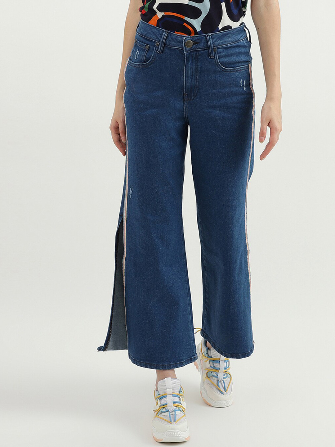 

United Colors of Benetton Women Blue Flared Jeans