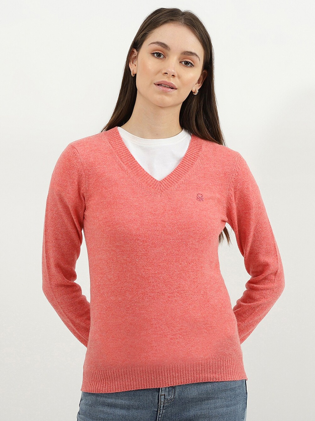

United Colors of Benetton Women Pink Pullover