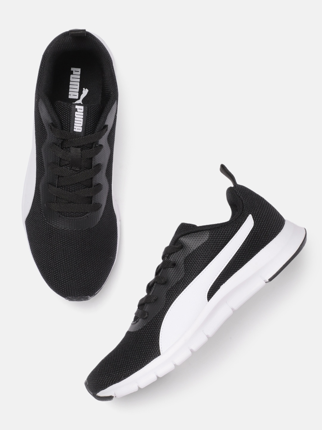 

Puma Men Black Snatch V2 Sneakers