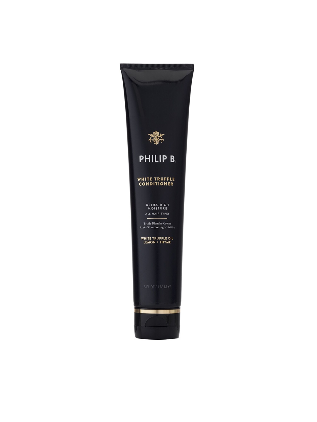 

Philip B White Truffle Oil Hair Conditioner with Lemon & Thyme - 178ml, Black