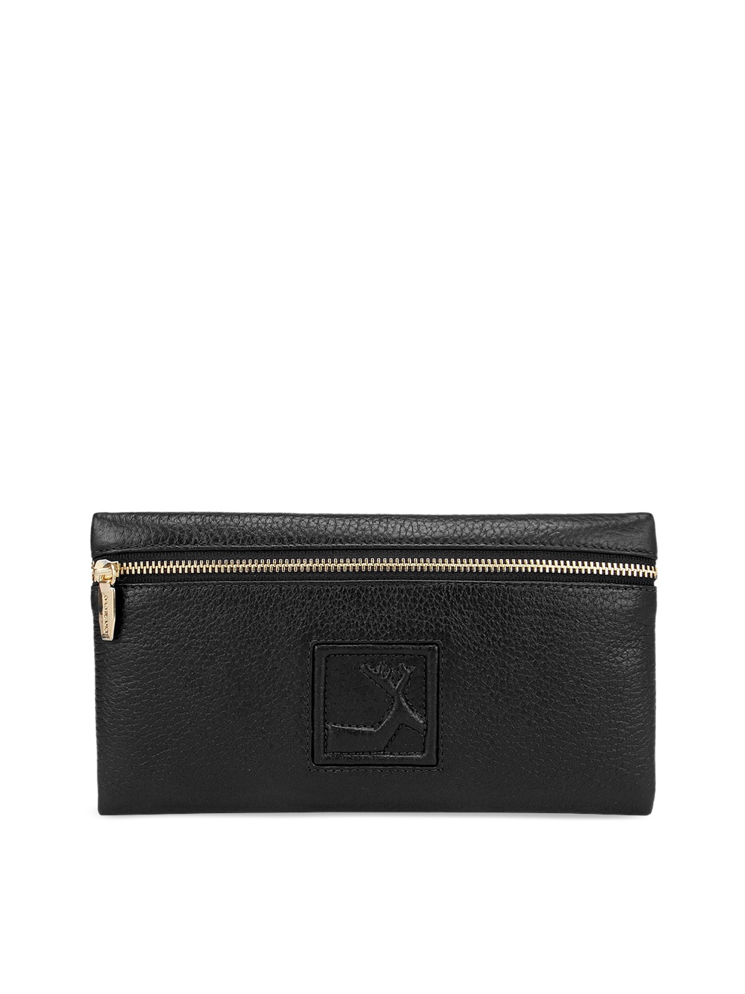 

Da Milano Black Textured Travel Pouch