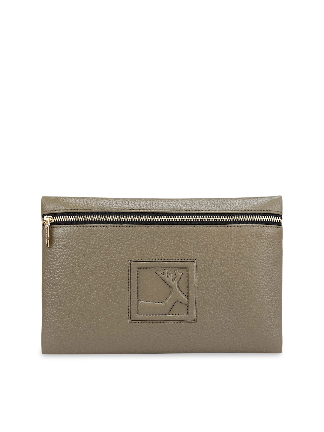 

Da Milano Grey Textured Travel Pouch