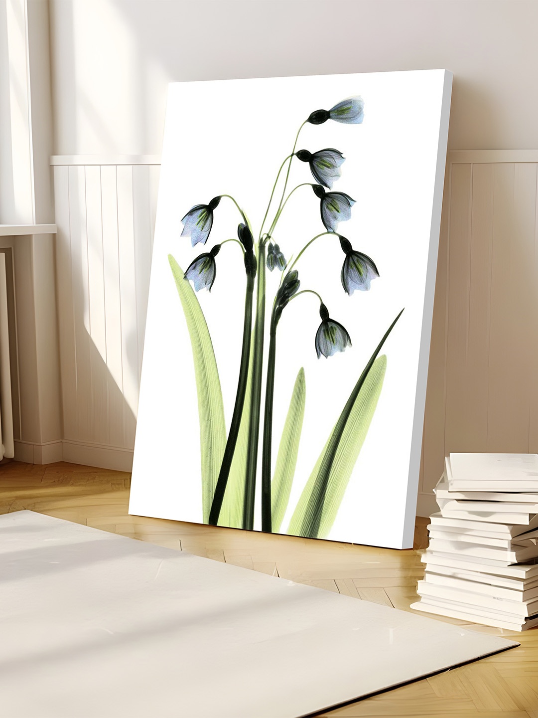 

Art Street White & Green Floral & Botanical Canvas Wall Art