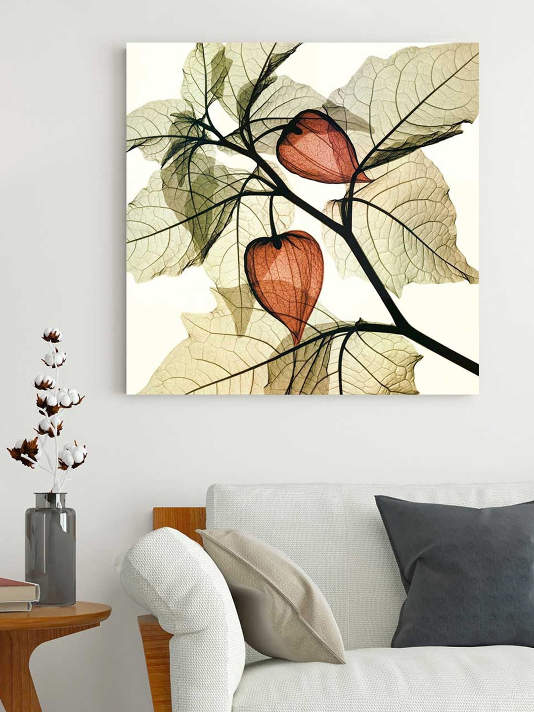 

Art Street Brown Abstract Painting Canvas Wall Art