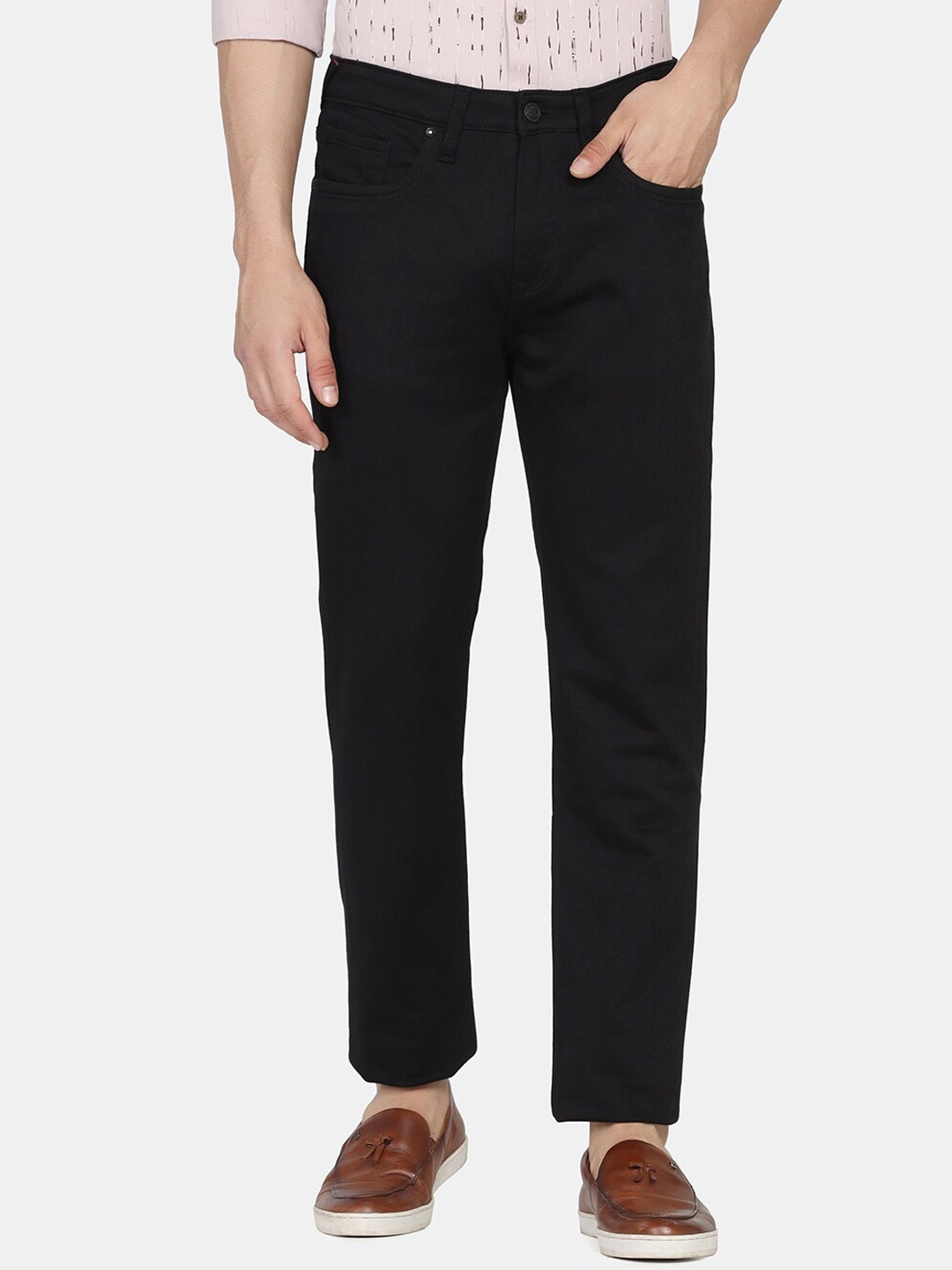 

Blackberrys Men Black Skinny Fit Low-Rise Jeans