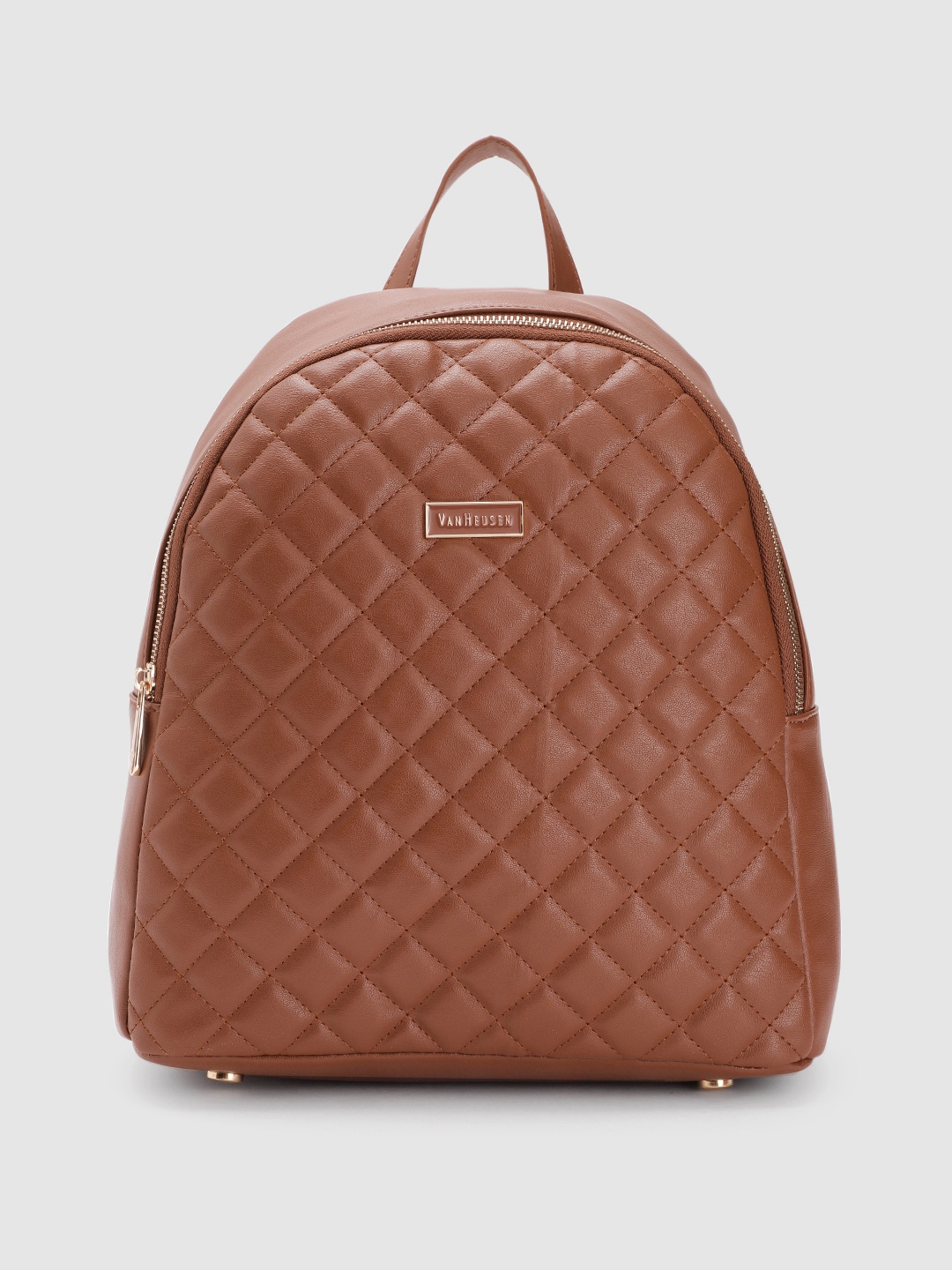 

Van Heusen Women Quilted Design Backpack, Tan